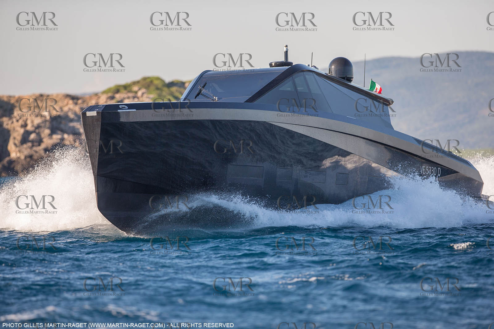 20 07 2016, Cala Galera (ITA), WallyYachts, Wally Power 75 Checkmate