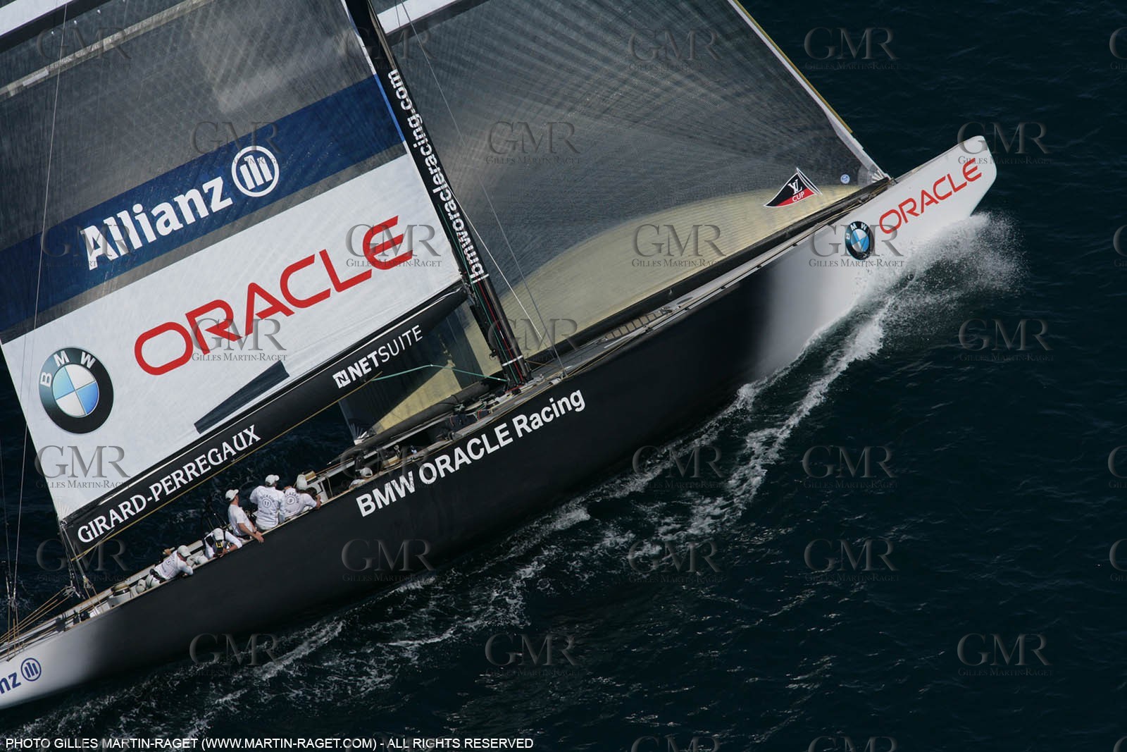 09 05 2007-Valencia (Spain)- 32nd America's Cup - Louis Vuitton Cup - RR2 - Day 11 - BMW ORACLE Racing