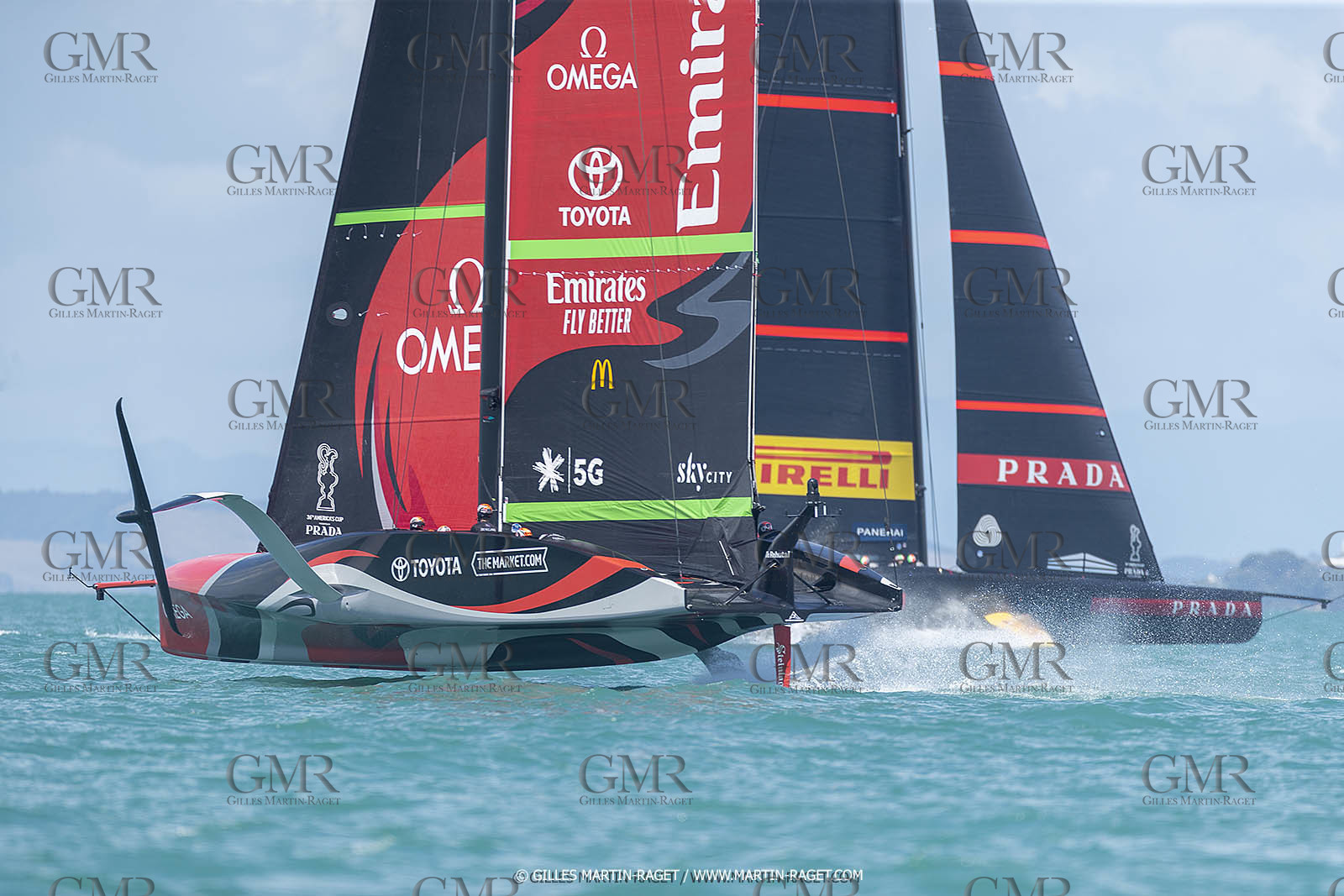 12 01 2021, Auckland (NZL), 36th America's Cup, Practice Racing