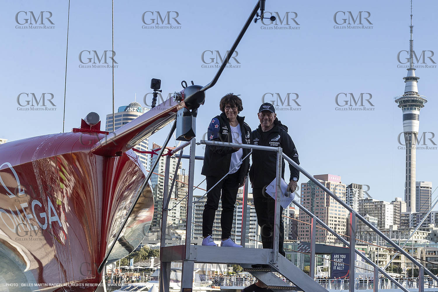 19 11 2020, AUckland (NZL), Emirates Team New Zealand boat  2 Te RehutaI Launch