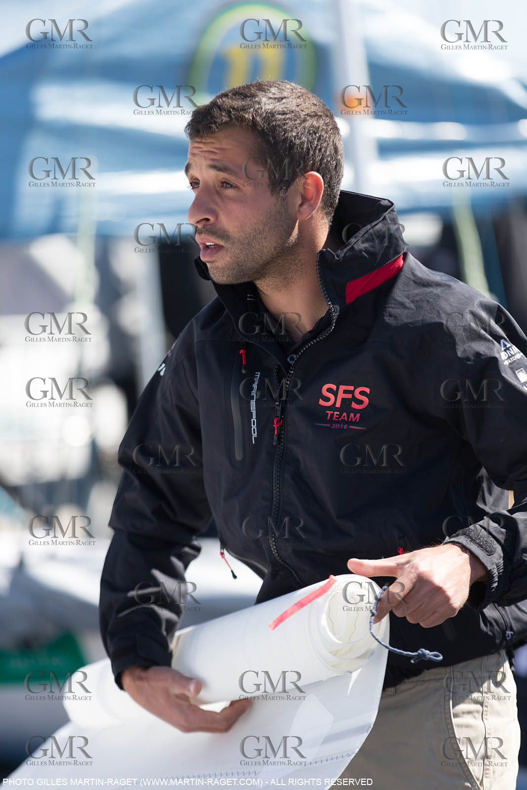 25 04 2016, Hyères (FRA,83), Jeux Olympiques Rio 2016, voile, 470, Sofian Bouvet   Jeremie Mion, SFS Voile