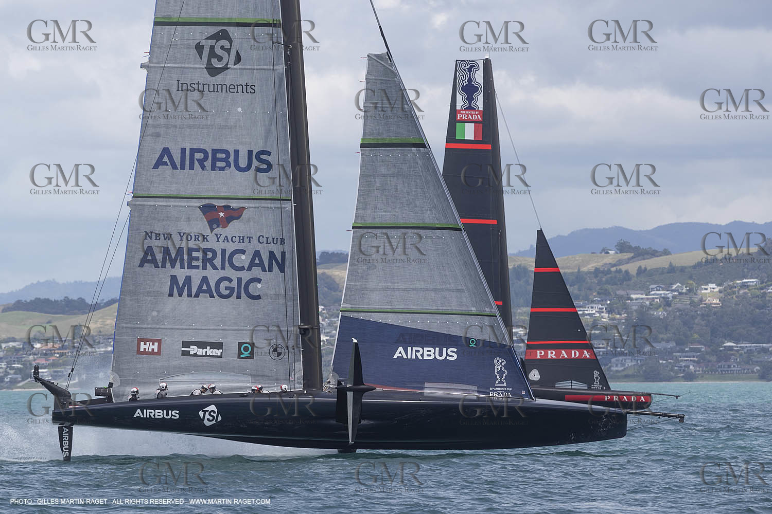 08 12 2020 - Auckland (NZL) - 36th America's Cup - Practice Sessions - Day 1