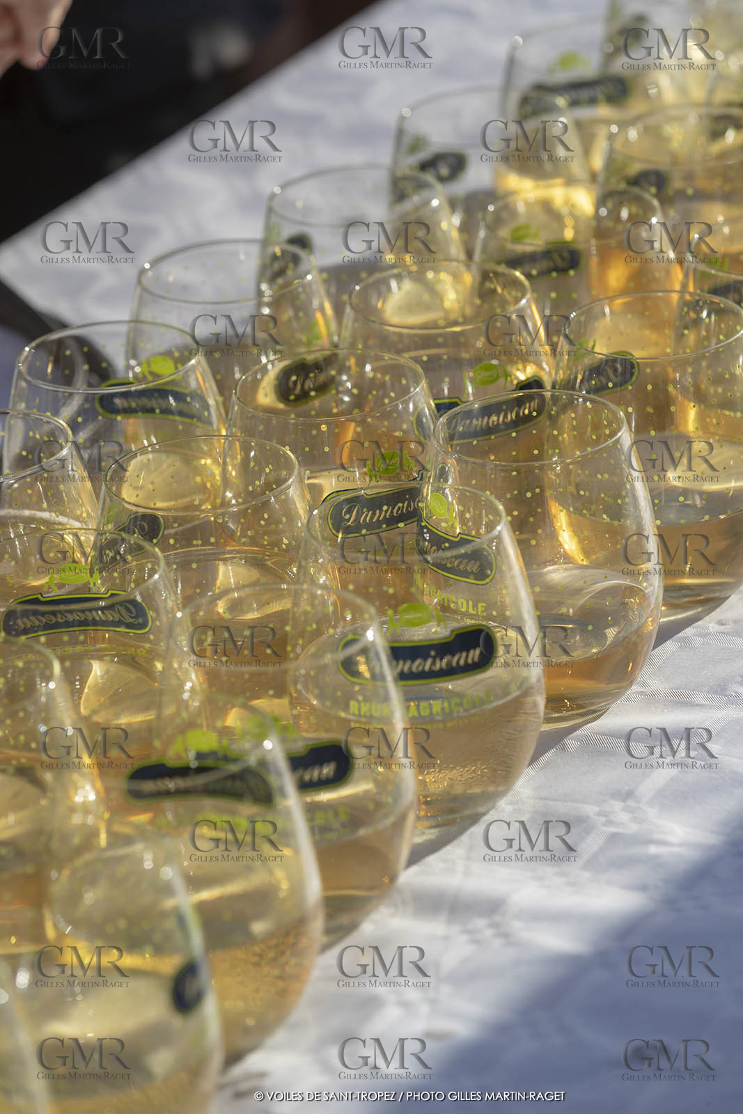 29 09 2018, Saint-Tropez (FRA,83), Voiles de Saint-Tropez 2019, Arrival Cannes-Saint-Tropez and trainings, inauguration du village