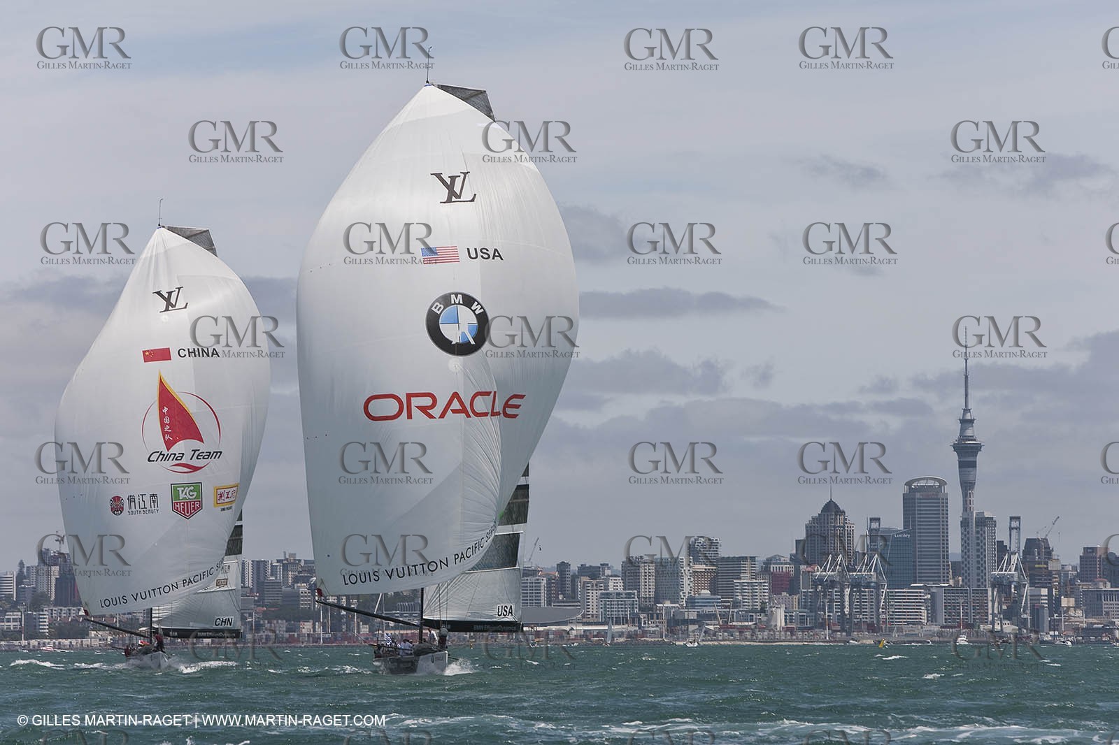 31 01 2009 - Auckland (NZL) -  Louis Vuitton Pacific Series -  Racing Day 2