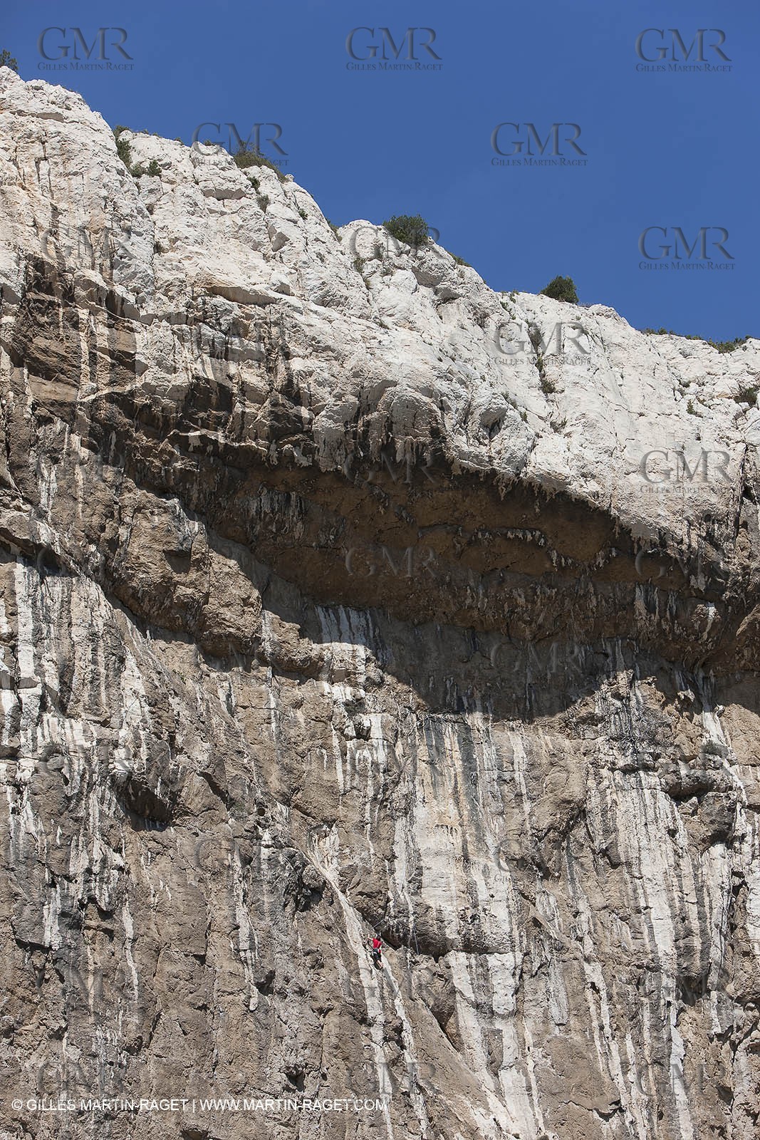 26 03 2009 - Marseille (FRA, 13) - Les Calanques - Sugiton - Les toits cliff