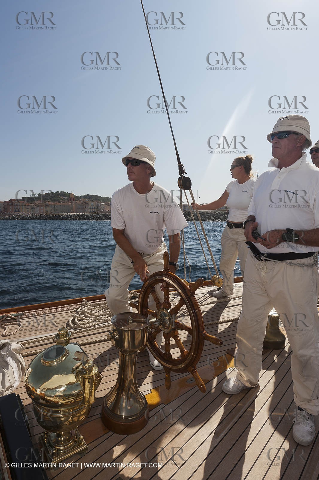 01 10 2011 - Saint Tropez (FRA,13) - Voiles de Saint Tropez 2011 - Classic Yachts - Day 5 - Onboard Mariquita