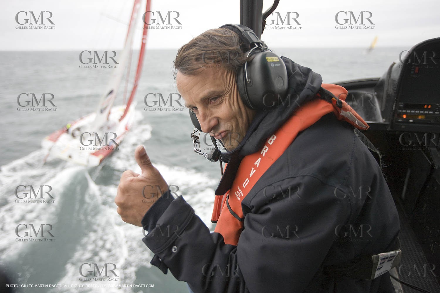 November 2008 - Les Sables d'Olonne (FRA,85) - Vendée Globe 2008 - Generali - Yann Elies - Start
