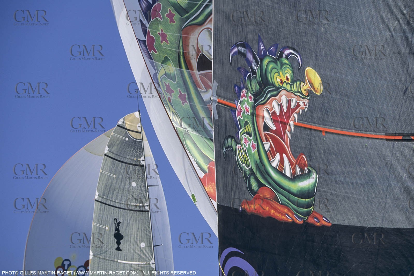 Yacht racing, 30th America's Cup 2000, Auckland (NZL), Le Défi, 6ème Sens