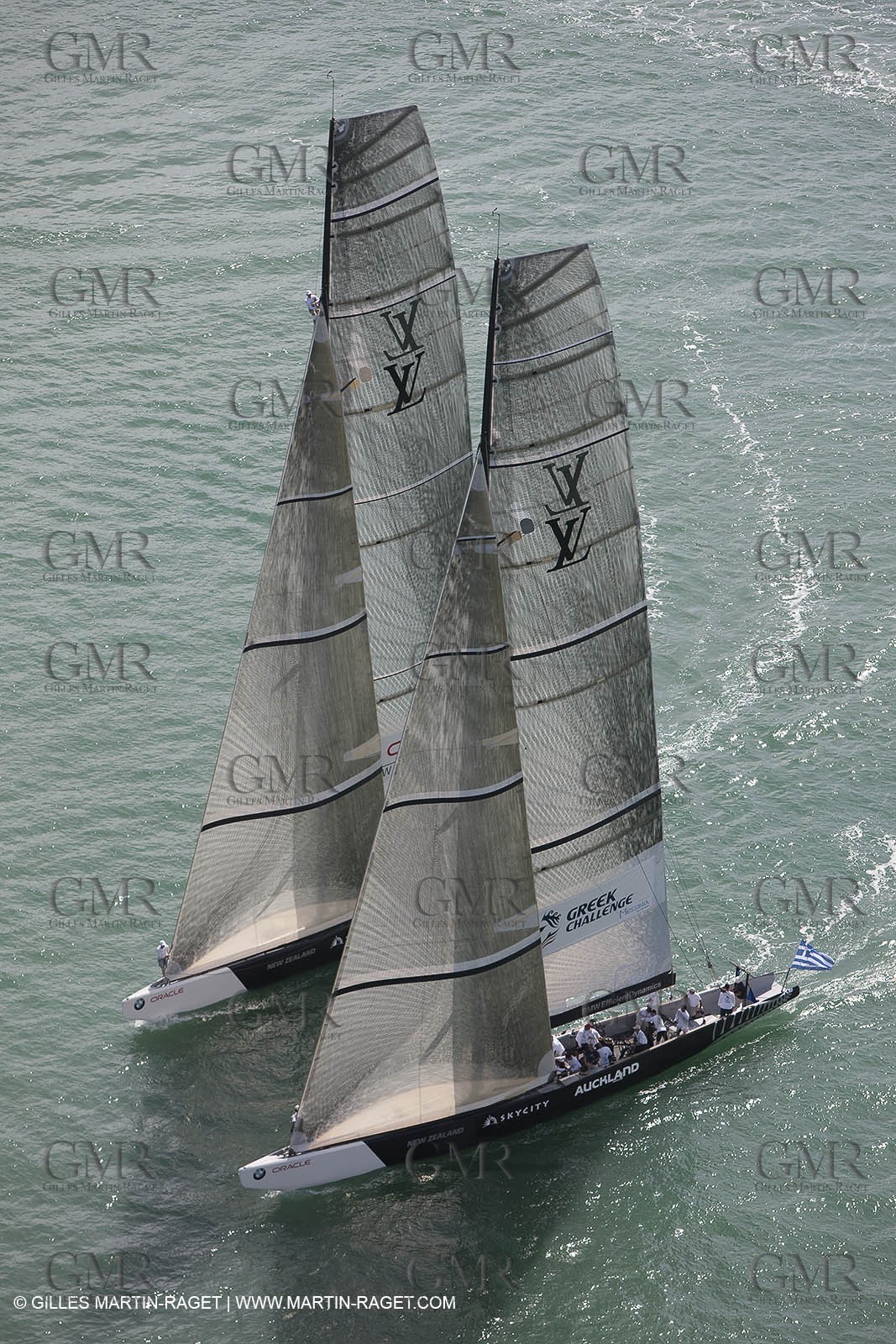 29 01 2009 - Auckland (NZL) -  Louis Vuitton Pacific Series - BMW ORACLE Racing - Training