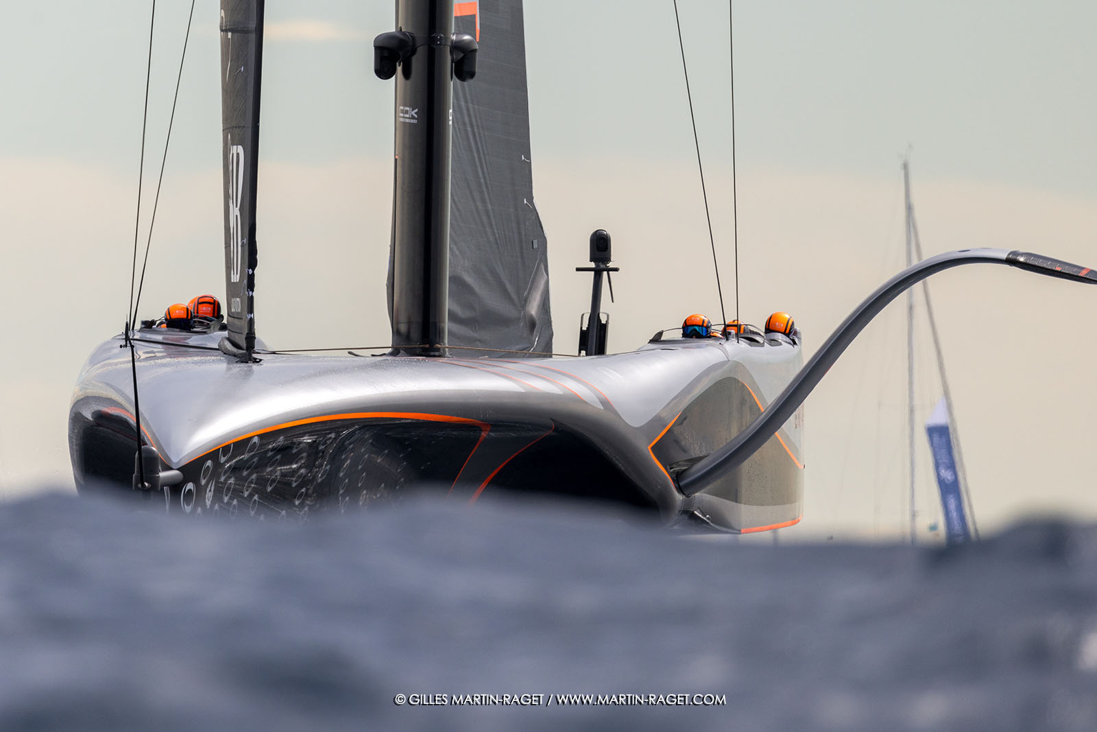 18 10 2024, Barcelona (ESP), Louis Vuitton 37th America's Cup, Final Match, Race Day 5, Warm Up