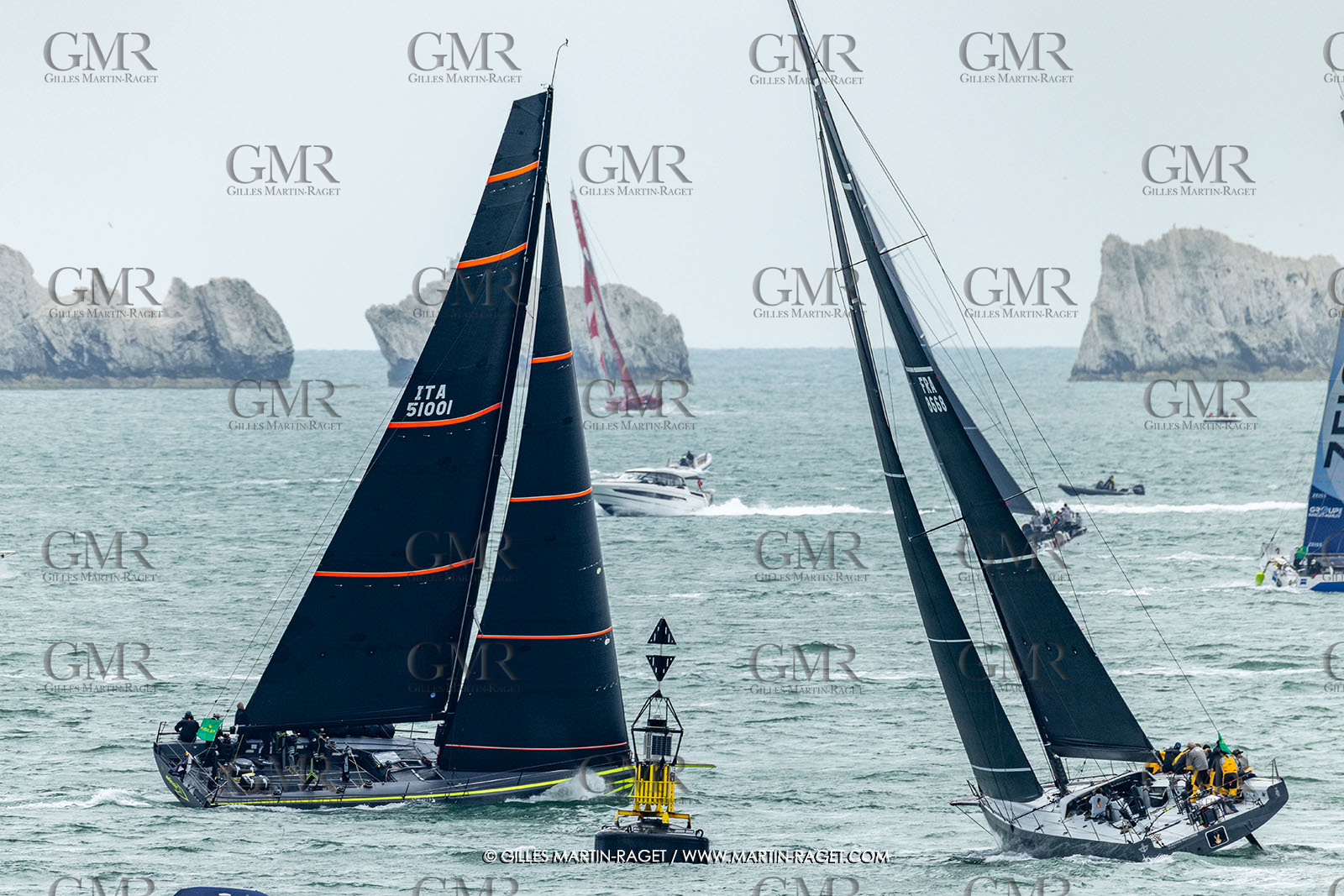 26 07 2025, Cowes (UK, IOW), Admiral's Cup 2025, Rolex Fastnet Race start,
