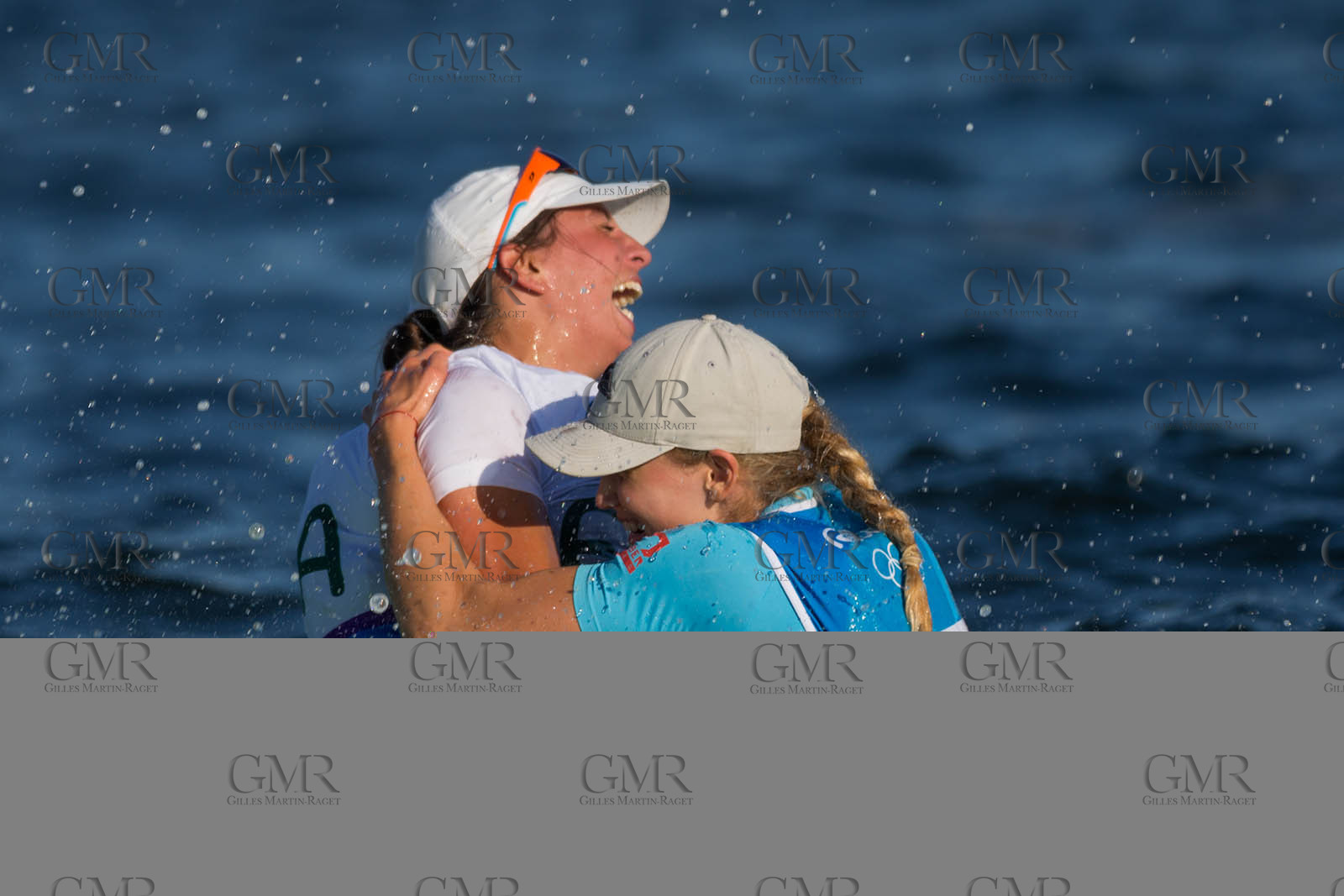 14 08 2016, Rio de Janeiro (BRA), 2016 Olympic Games, Sailing, RSX Women medal race, Charline Picon (FRA), gold medalist
