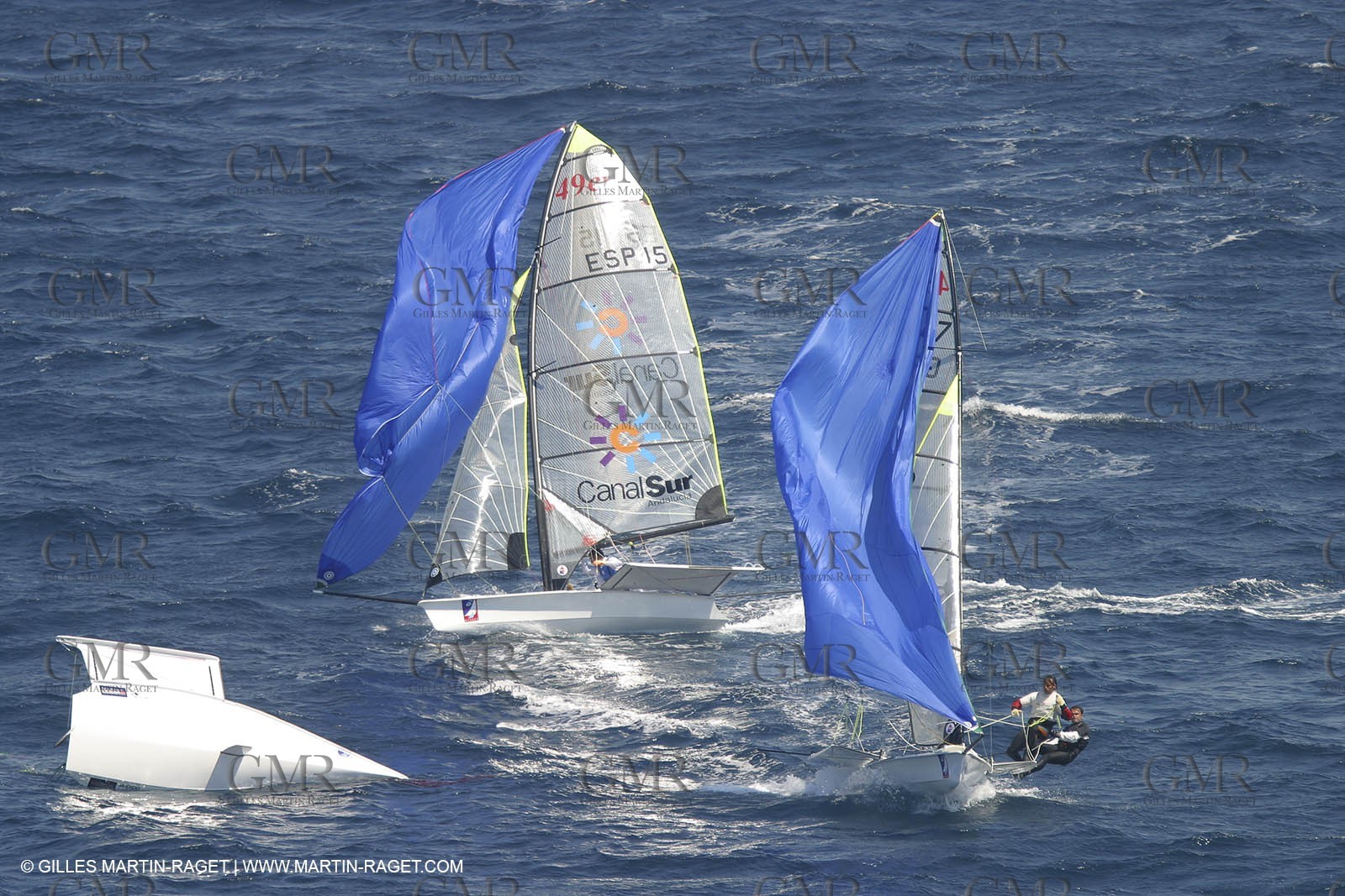 2004 Hyeres Sailing Week (SOF) - 49ers