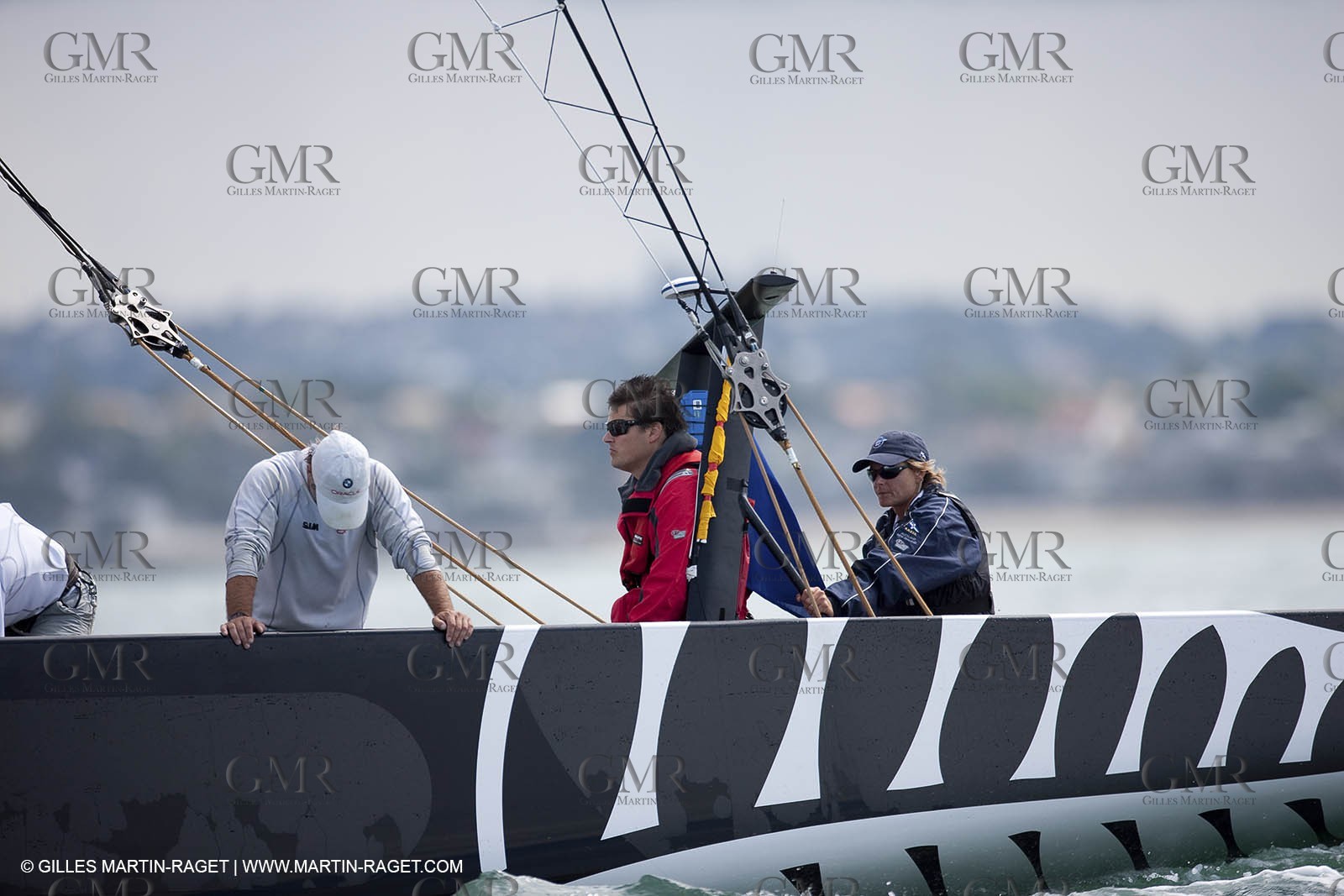 11 02 2009 - Auckland (NZL) -  Louis Vuitton Pacific Series -  Racing Day 11 - sail off