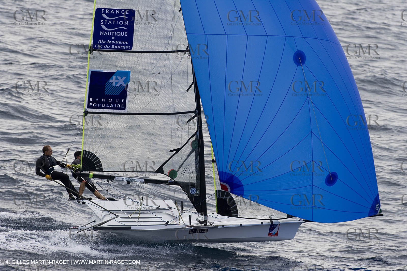 26 04 2007 - 2007 Semaine Olympique Française - Hyères (South of France) - Day 5 - Team France - 49er - Dyen-Rocherieux