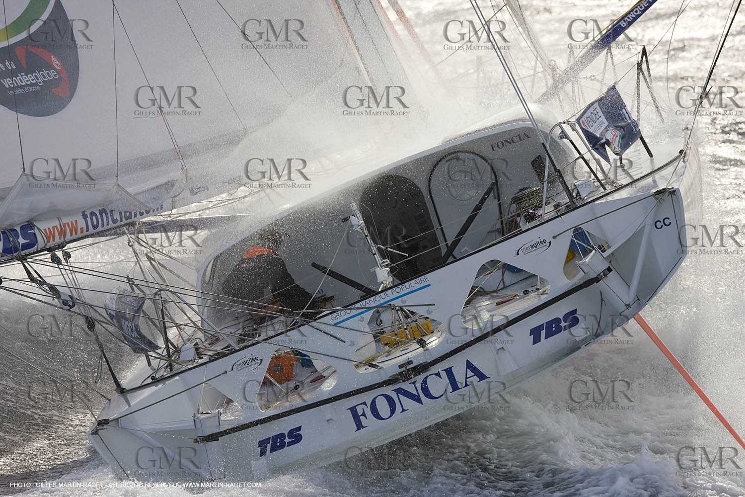 02 10 2008 - Lorient (FRA,56) - Vendée Globe 2008 - Foncia - Michel Desjoyeaux