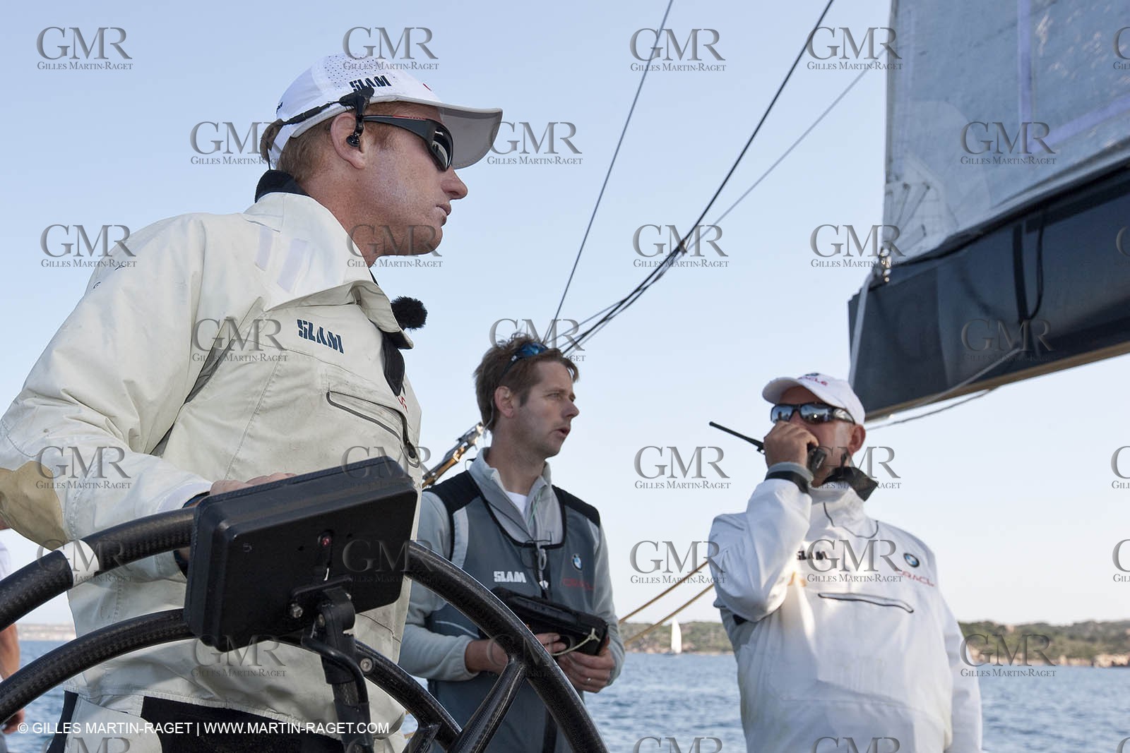 18 05 2010 - La Maddalena (ITA, Sardinia) Louis Vuitton Trophy - BMW ORACLE Racing - Training