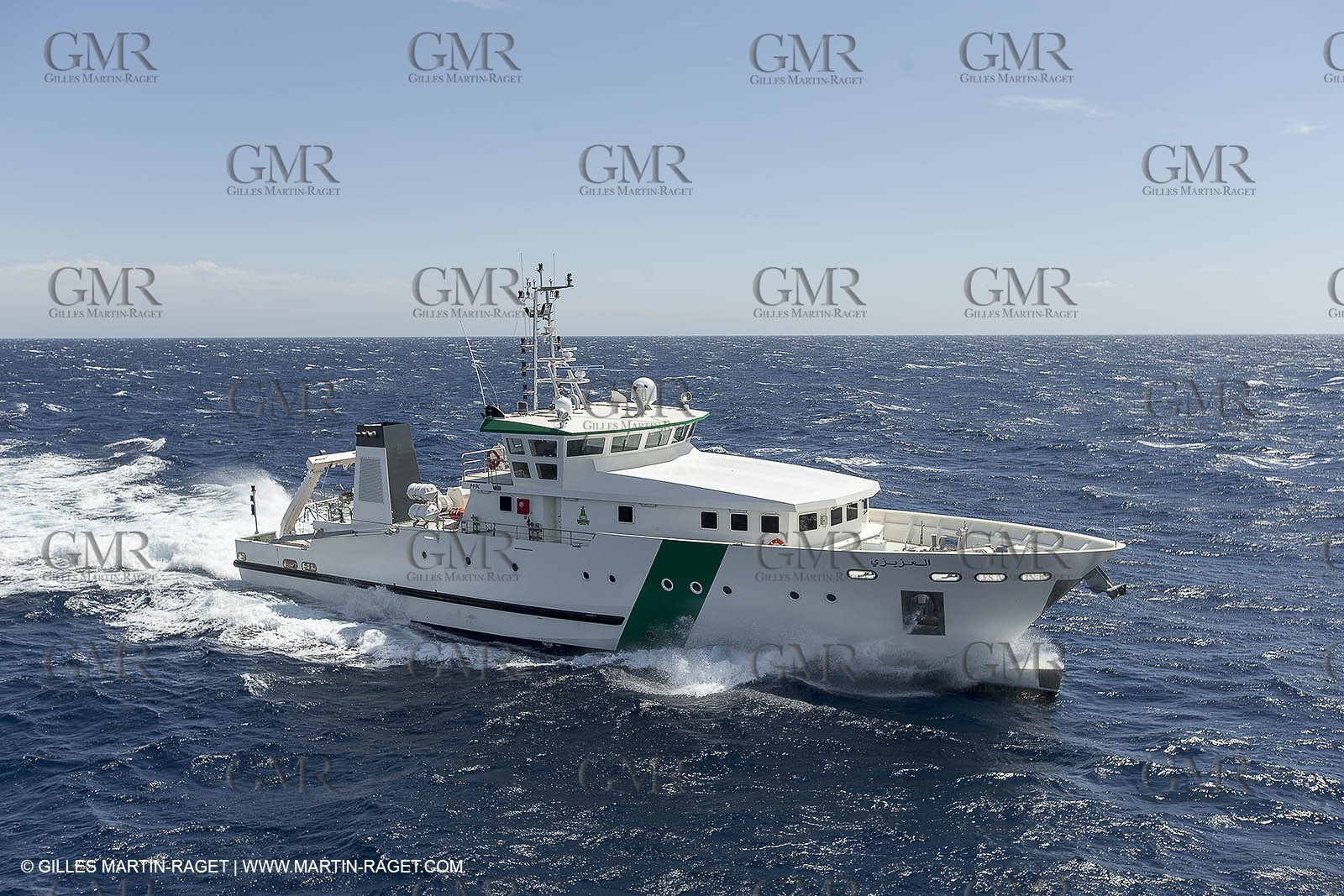 Al Azizi -  H2X boatyard - Oceanographjic research ship - Sea trials off La Ciotat (FRA,13) - 29 07 2014
