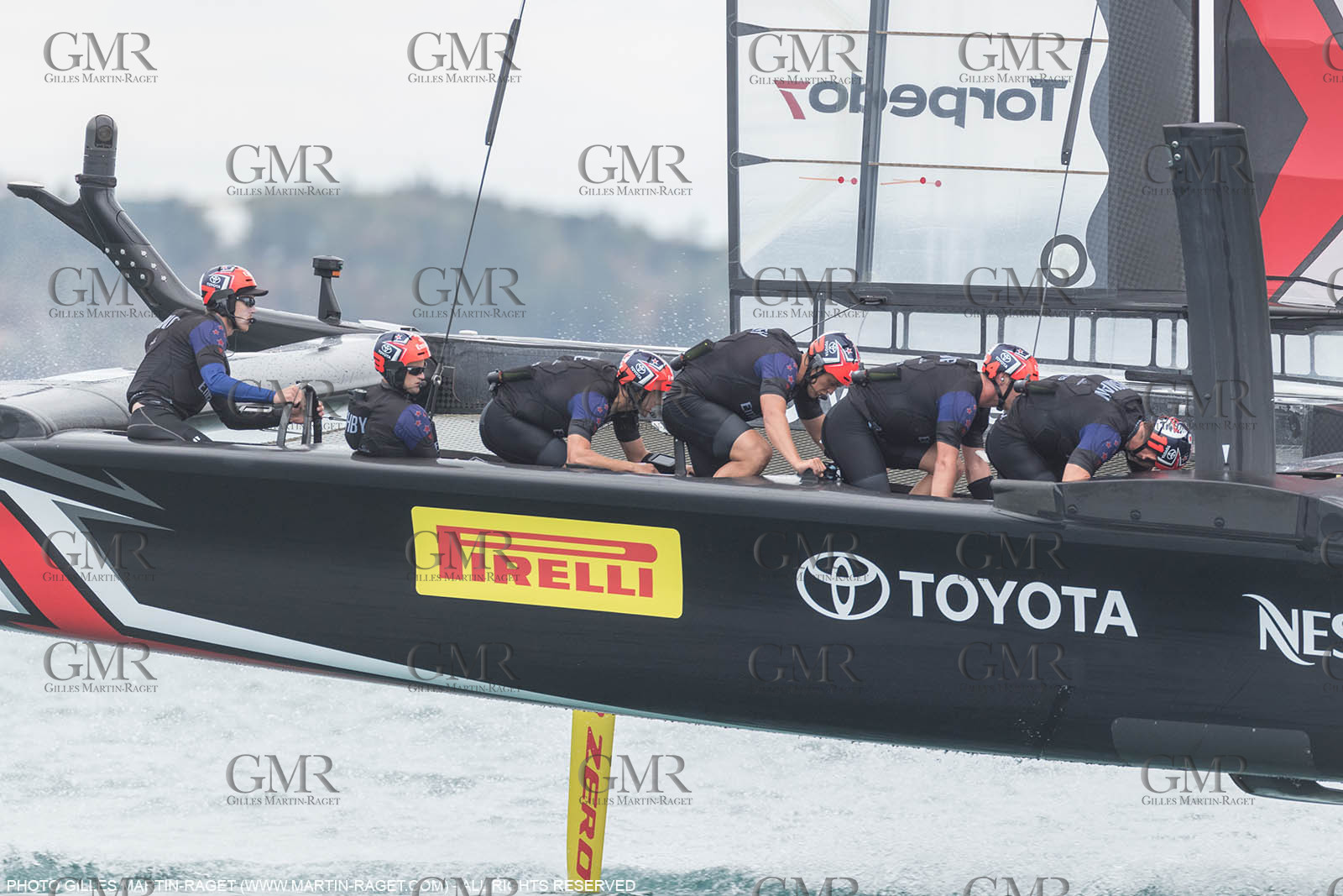 11 06 2017 - Bermuda (BDA) - 35th America's Cup Bermuda 2017 - Louis Vuitton America's Cup Challenger Playoffs final, Day 2