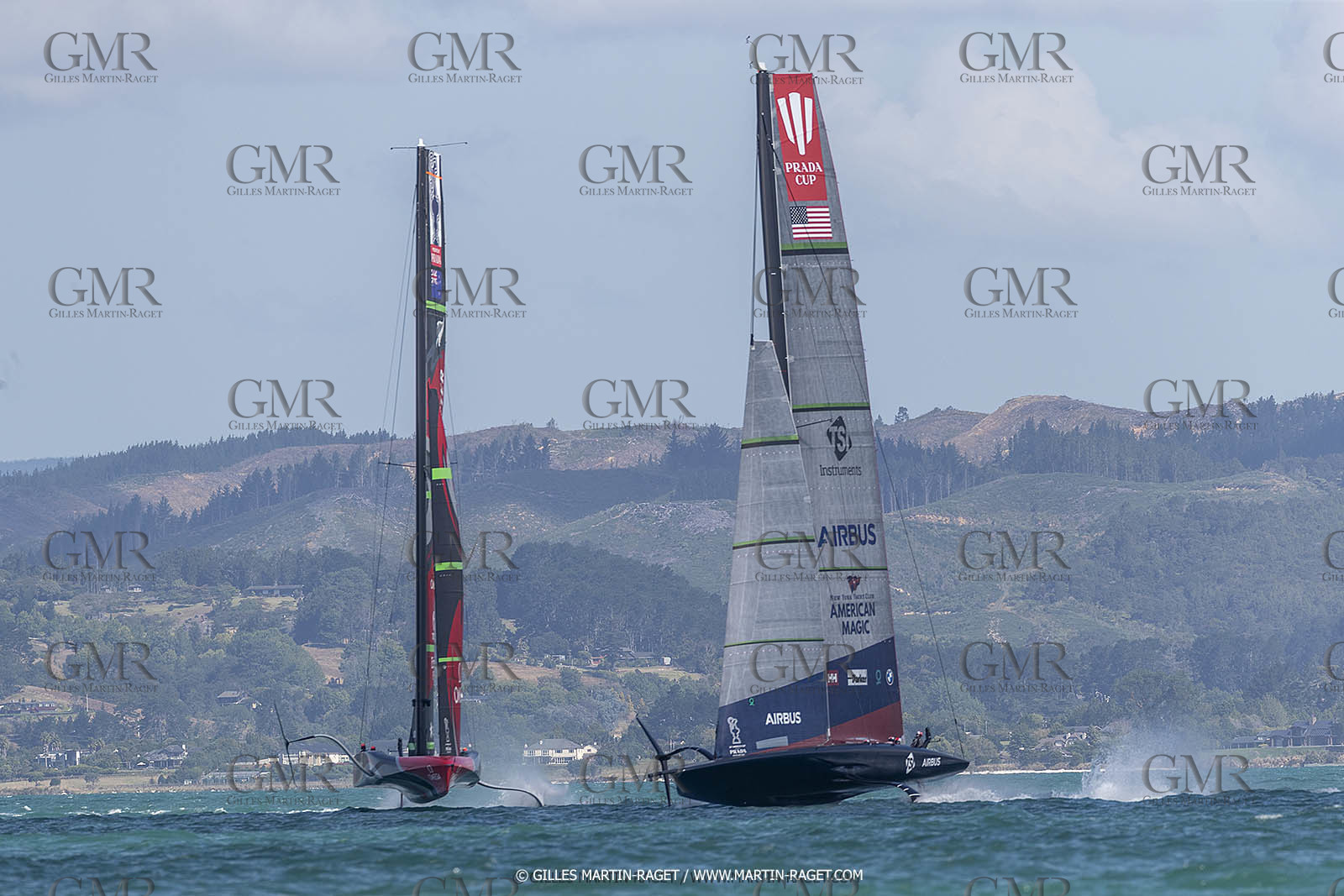12 01 2021, Auckland (NZL), 36th America's Cup, Practice Racing