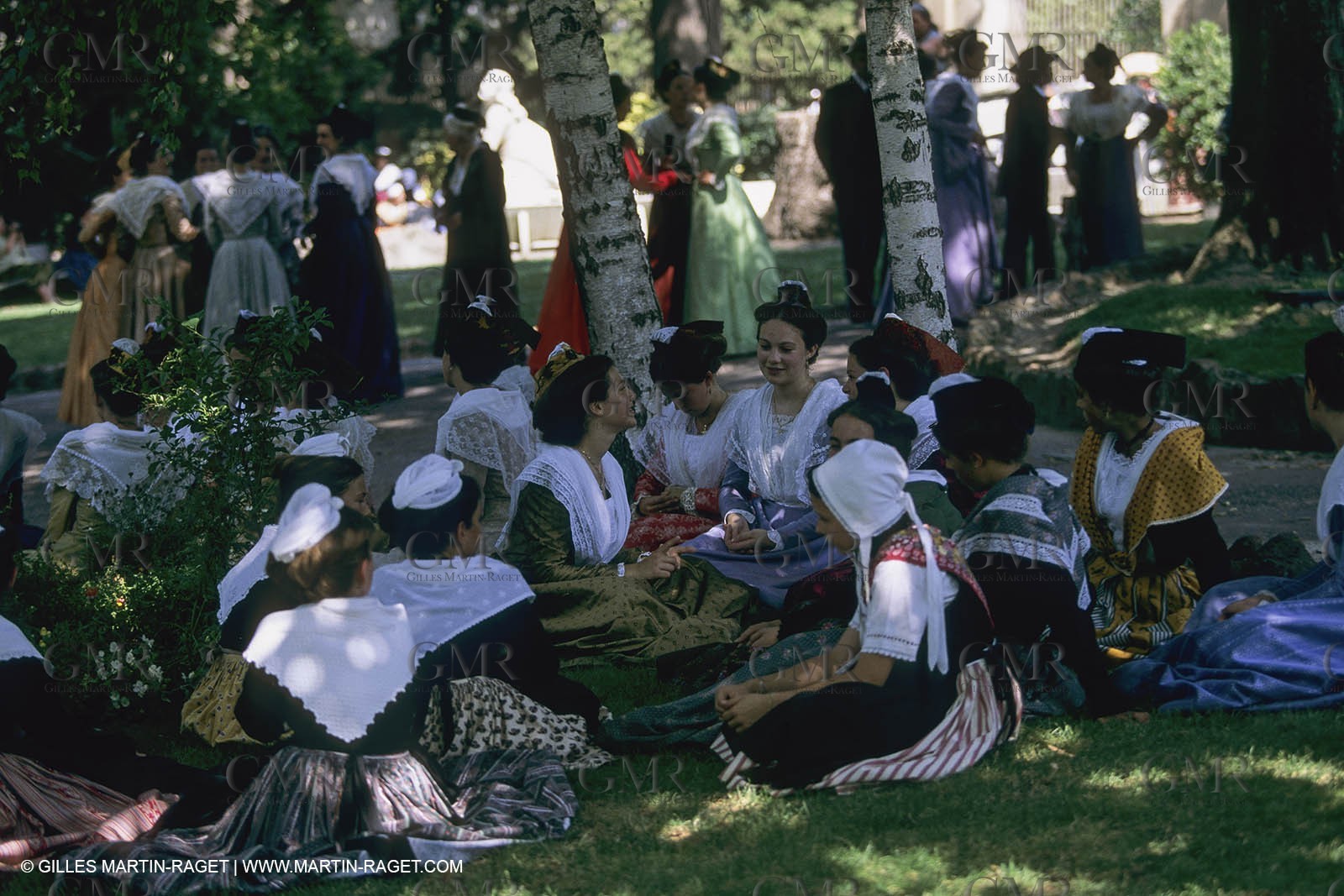 France, Provence, Traditionnal costume from Arles