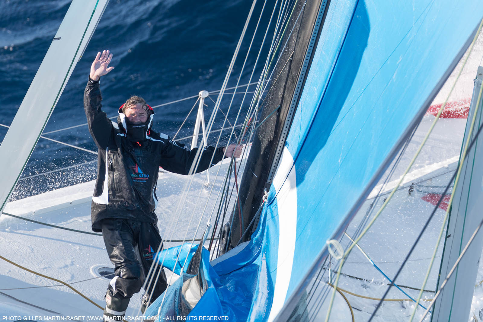13 07 2017, Port Camargue (FRA,30), Transat Jacques Vabre 2017, Bastide Otio (Kito de Pavant, Yannick Bestaven), offshore trainings