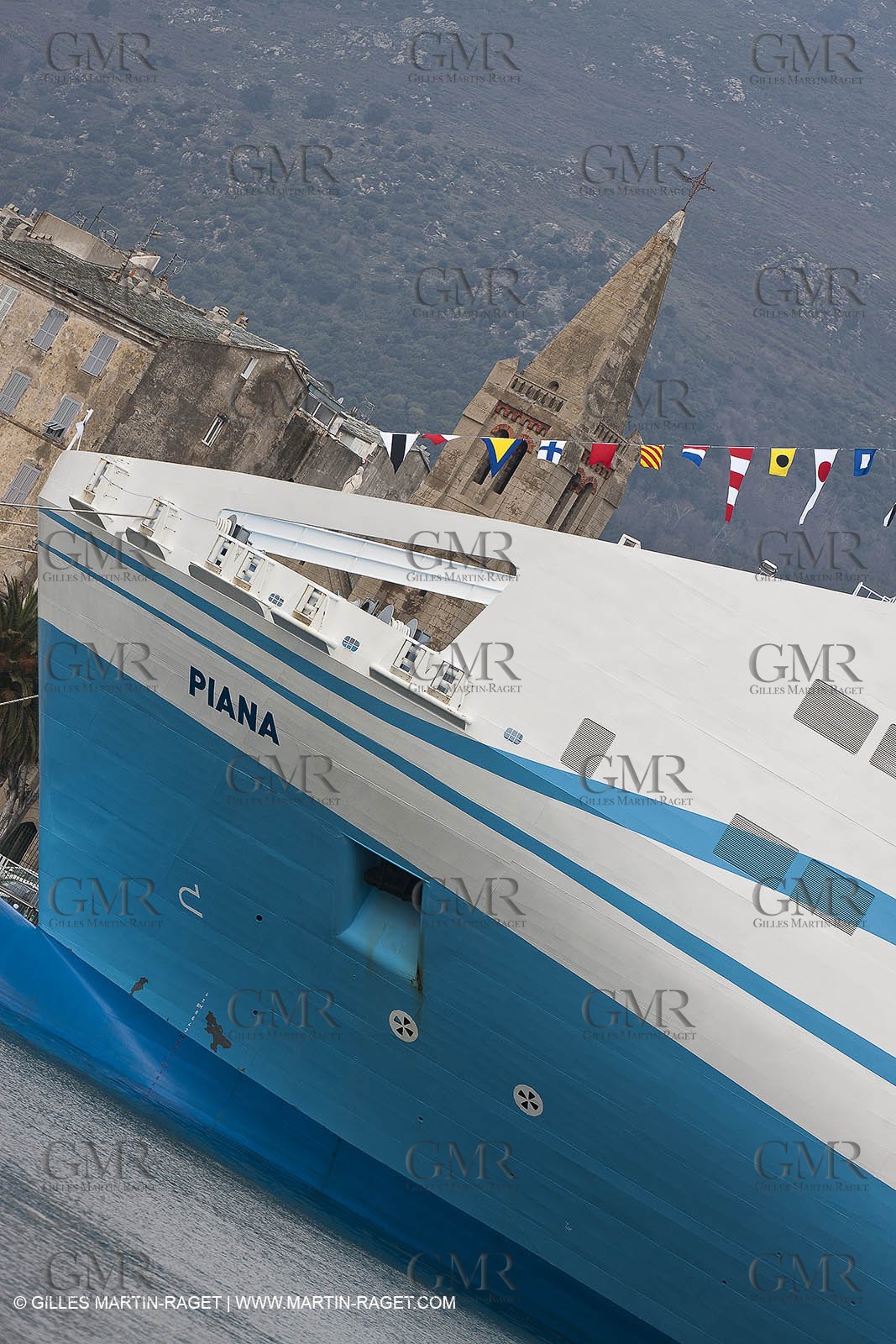 01-31-12   Marseilles (FRA,13) Bastia (FRA,Corsica)   Launching cruising trip and Christening ceremony of PIANA, last ferry ship from La Meridionale