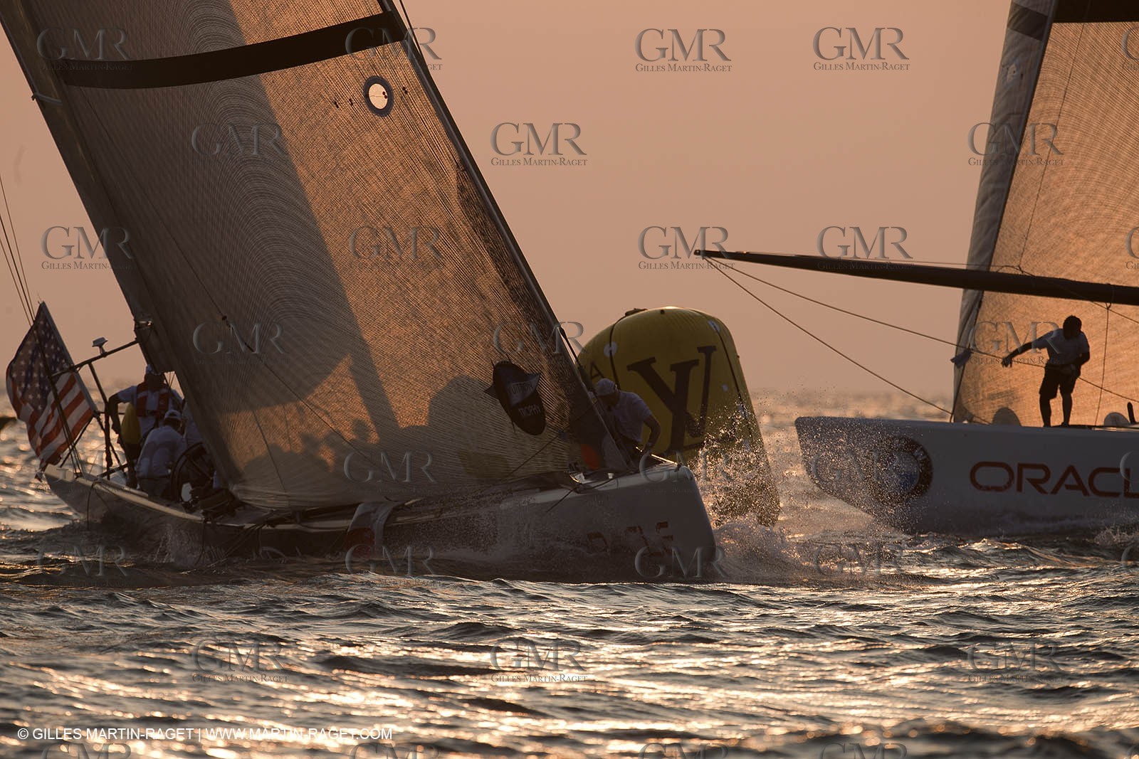 14 11 2010 - Dubai (UAE) - Dubai Louis Vuitton Trophy -  BMW ORACLE Racing - Race Day 1 - Vs All 4 one