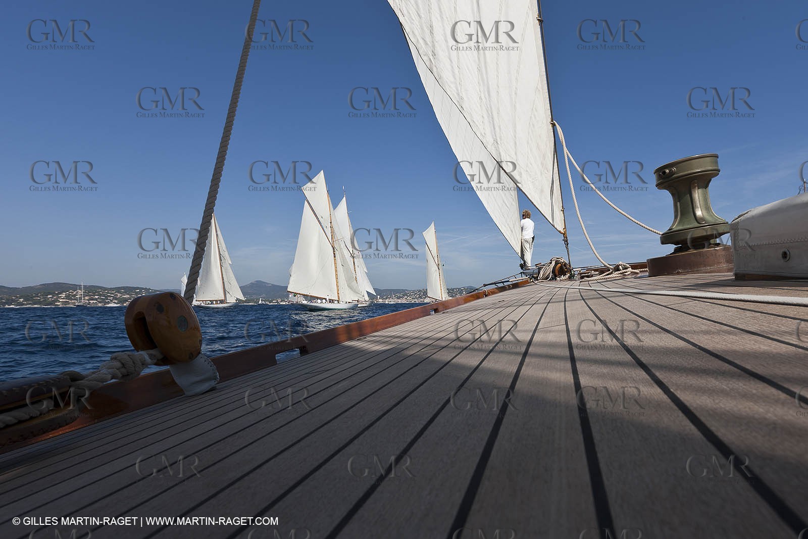 01 10 2011 - Saint Tropez (FRA,13) - Voiles de Saint Tropez 2011 - Classic Yachts - Day 5 - Onboard Mariquita