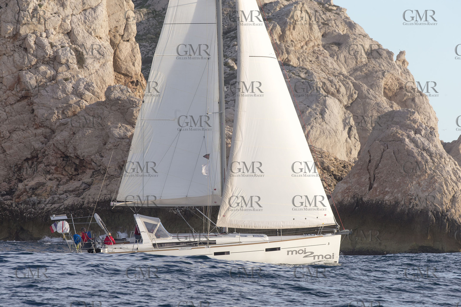 08 01 2016, Marseille (FRA, 13), Cruising in winter in the Calanques