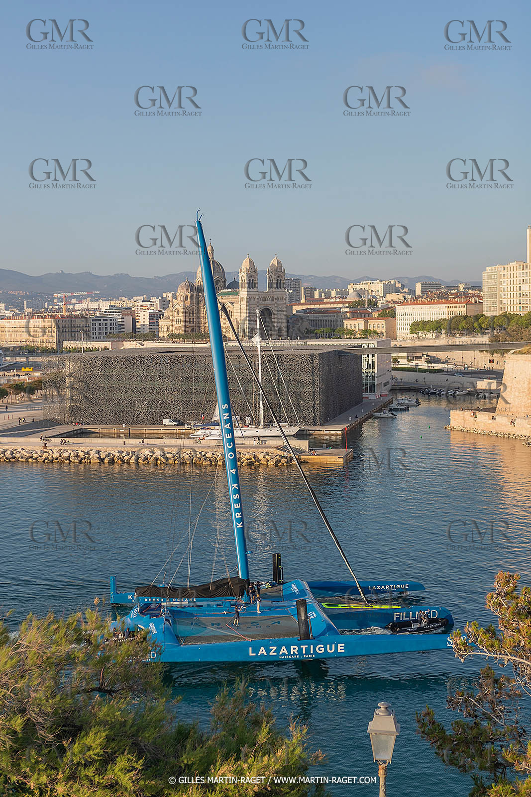 17 05 2022, Marseille (FRA), Arrivée du trimaran Ultim SVR LAZARTIGUE à Marseille