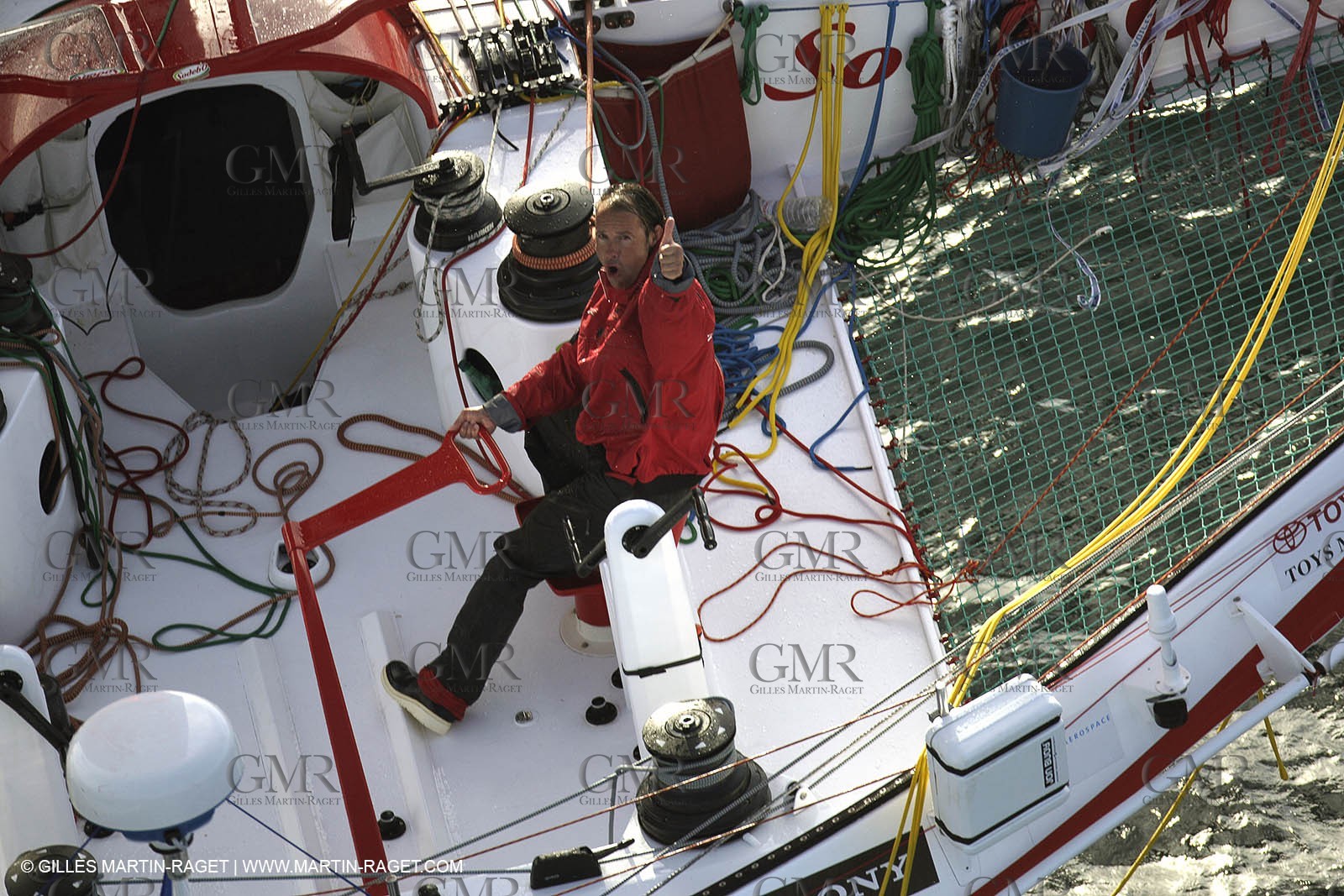 11 10 2008  -Lorient (FRA)  -  Multis Orma - Sodebo (Thomas Coville) - Route du Rhum 2006 training