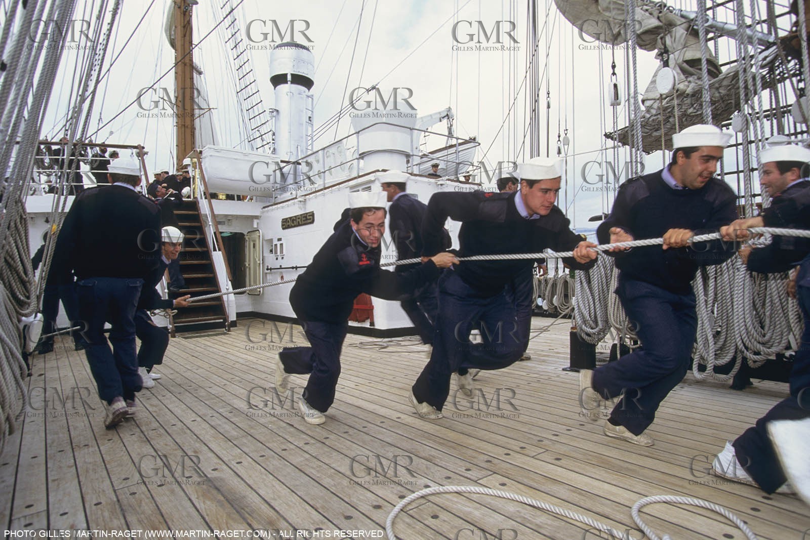 Sailing, Tall ships, On board Sagres II (POR)