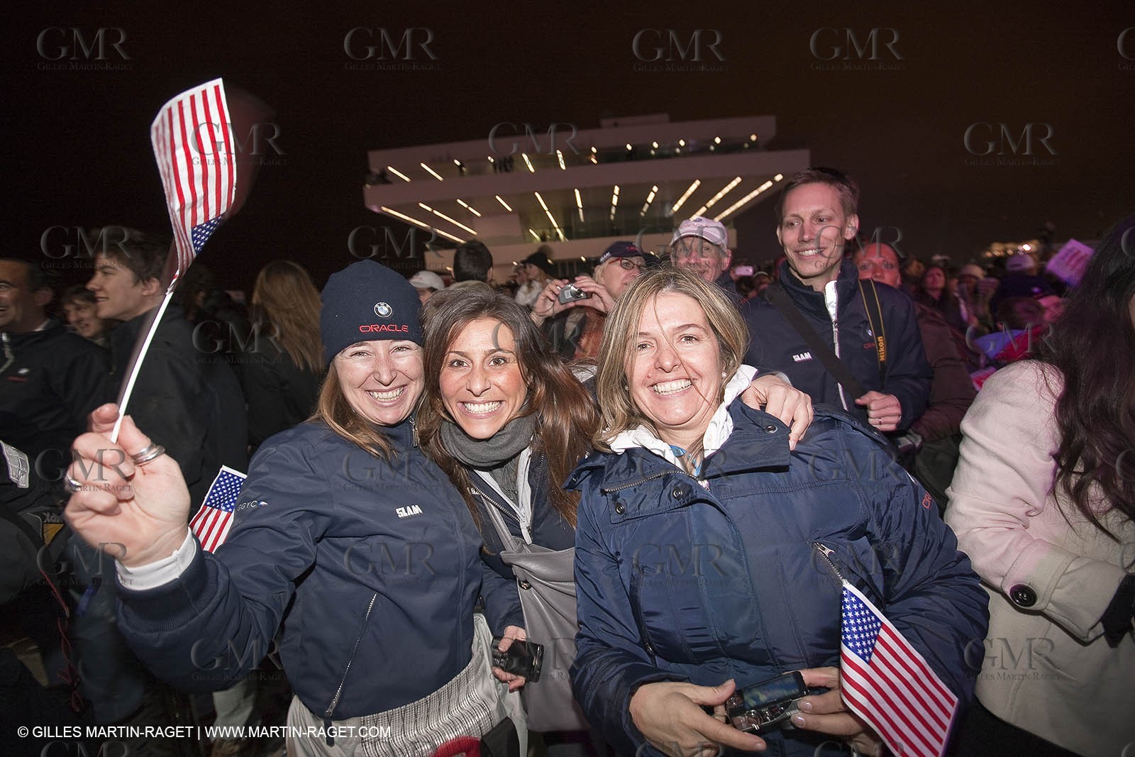 14 02 2010 - Valencia (ESP) - 33rd America's Cup - BMW ORACLE Racing - Race 2