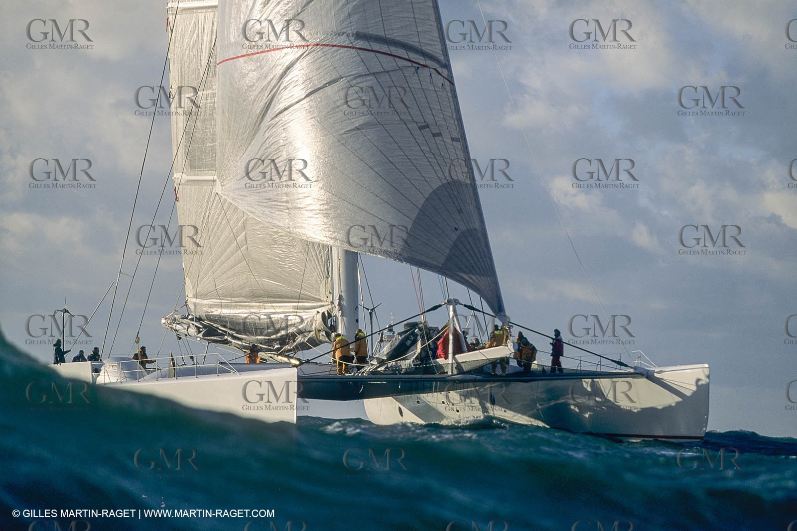 Sailing, OffshoreRacing,maxi Multihulls,  The Race, Team Adventure