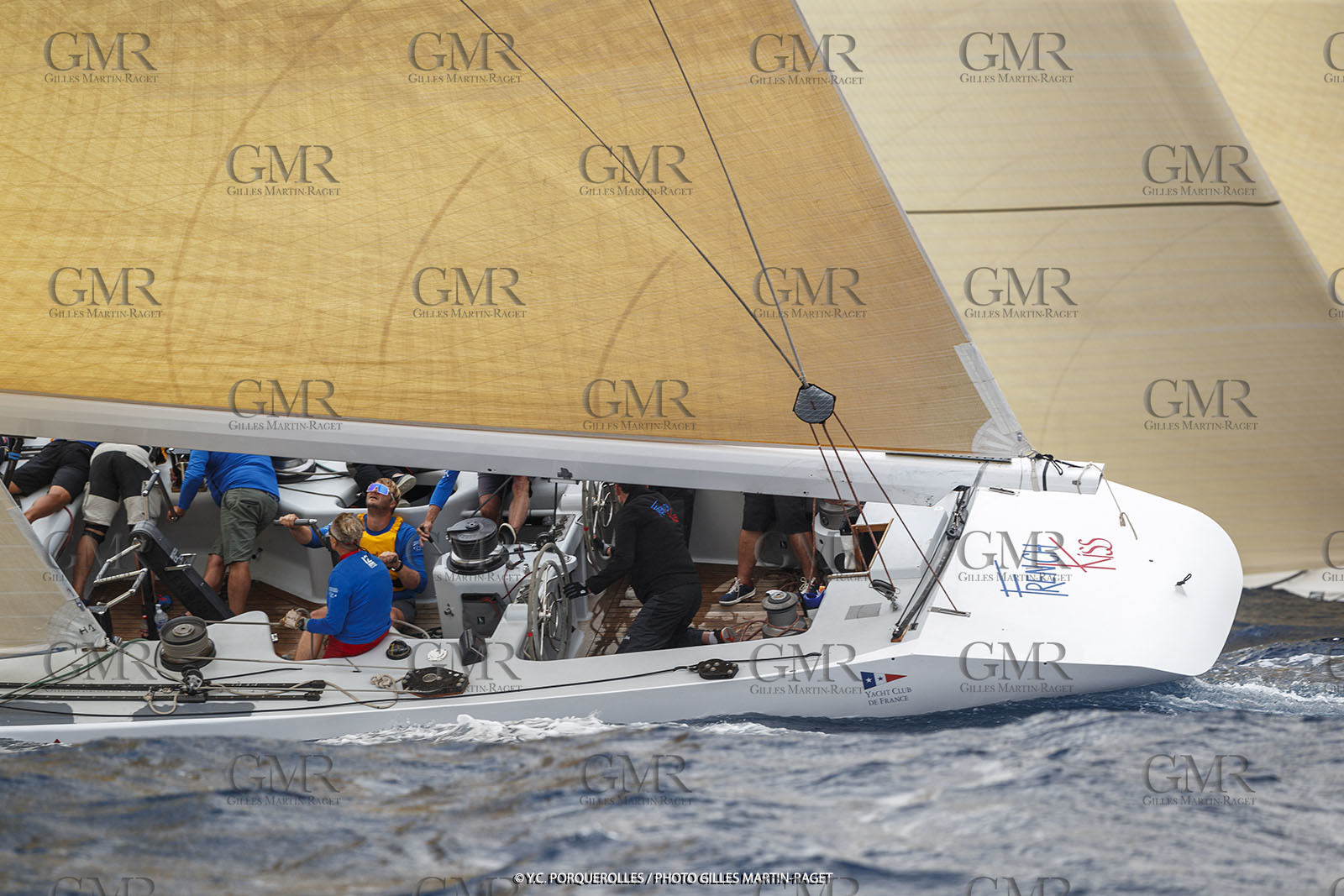 19 06 2024, Porquerolles Island (FRA), Championnat du monde des 12 m JI 2024, Race Day 1