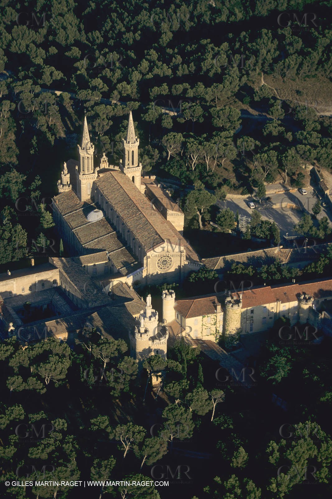 France, Provence, La Montagnette, , Abbaye St Michel de Frigolet