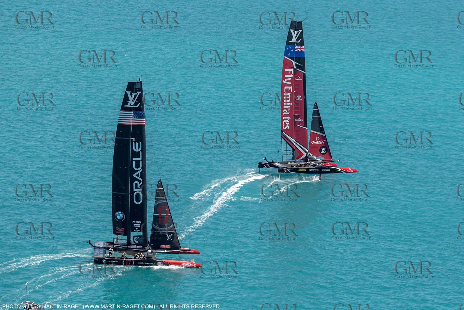 25 06 2017 - Bermuda (BDA) - 35th America's Cup 2017 - 35th America's Cup 2017 Presented by Louis Vuitton, Day 4