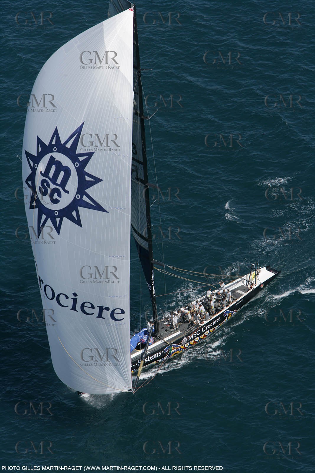 09 05 2007-Valencia (Spain)- 32nd America's Cup - Louis Vuitton Cup - RR2 - Day 11 - BMW ORACLE Racing
