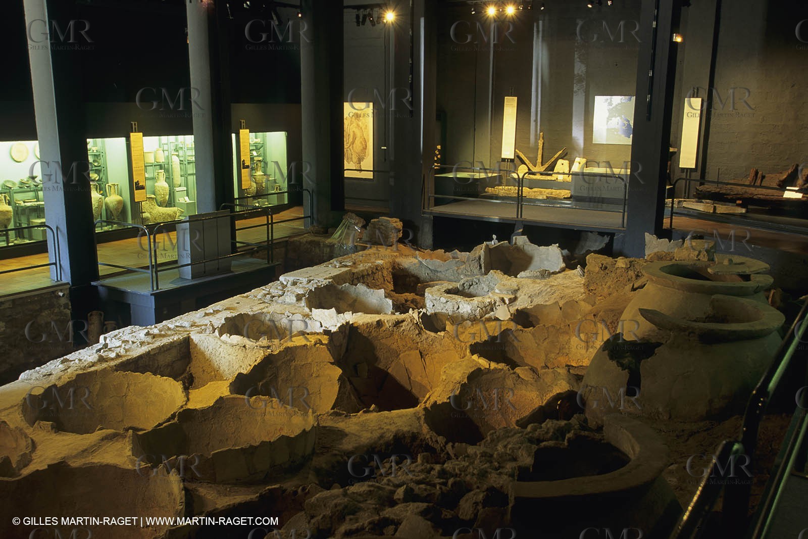 Marseille historical heritage (check keywords for more infos), Jardin des vestiges