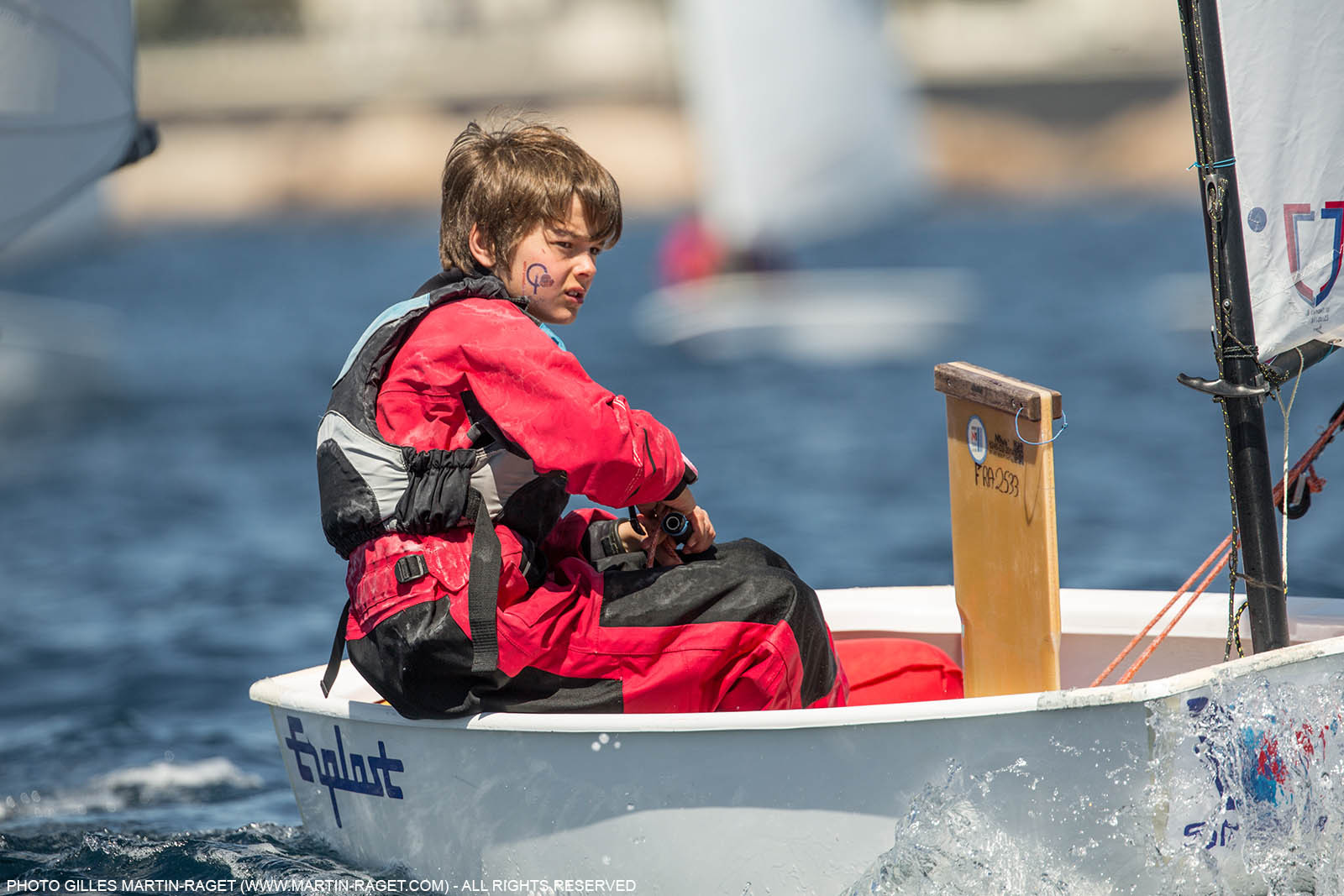 14 04 2016, Marseille (FRA,13), SNIM Dériveurs, Coupe Internationale de Printemps Optimist, Day 4