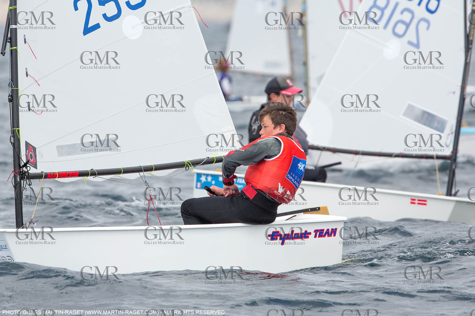 15 04 2016, Marseille (FRA,13), SNIM Dériveurs, Coupe Internationale de Printemps Optimist, Final Day