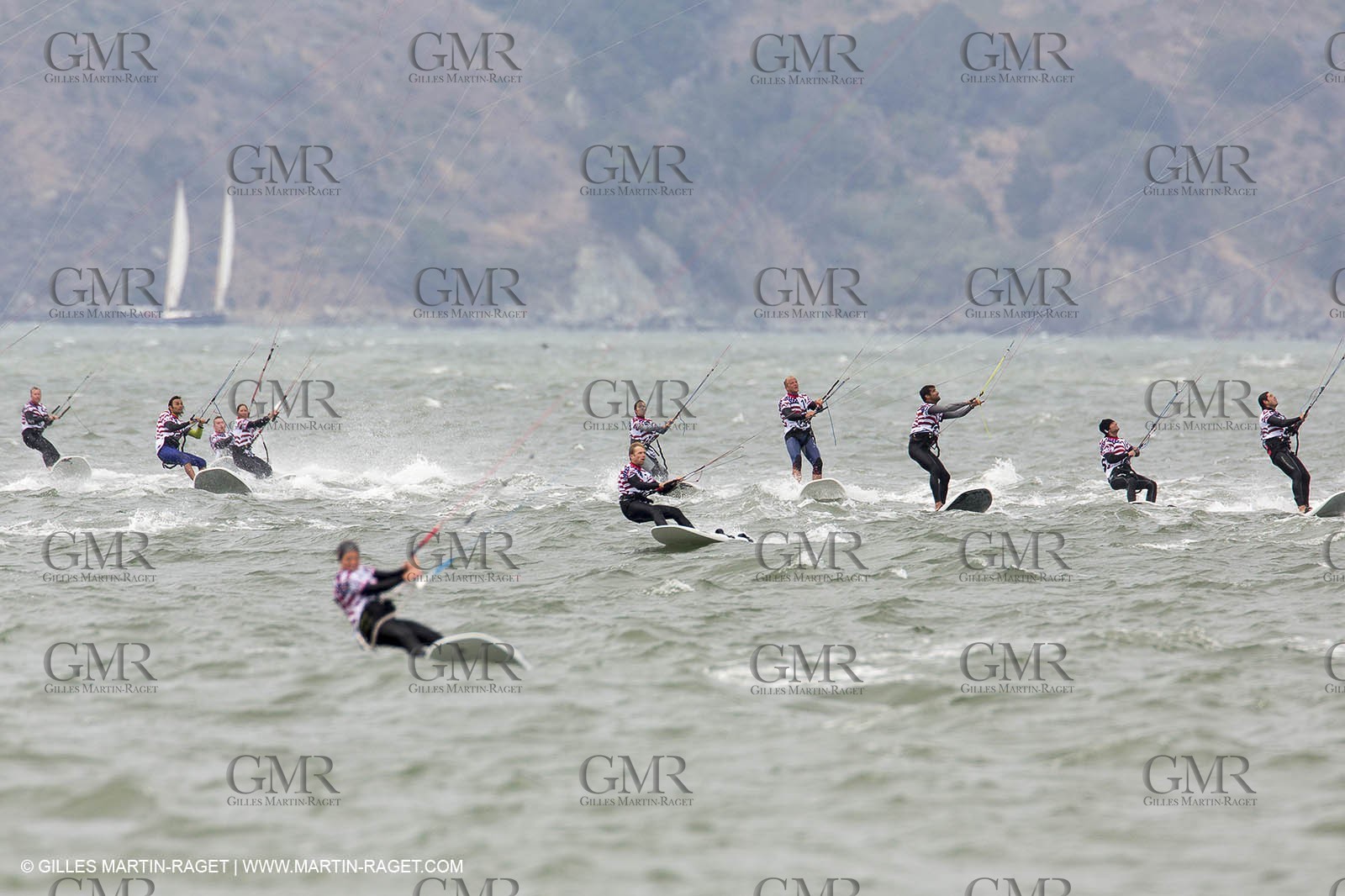 04 06 2013 - San Francisco (USA,CA) - 34th America's Cup - Kite surf festival