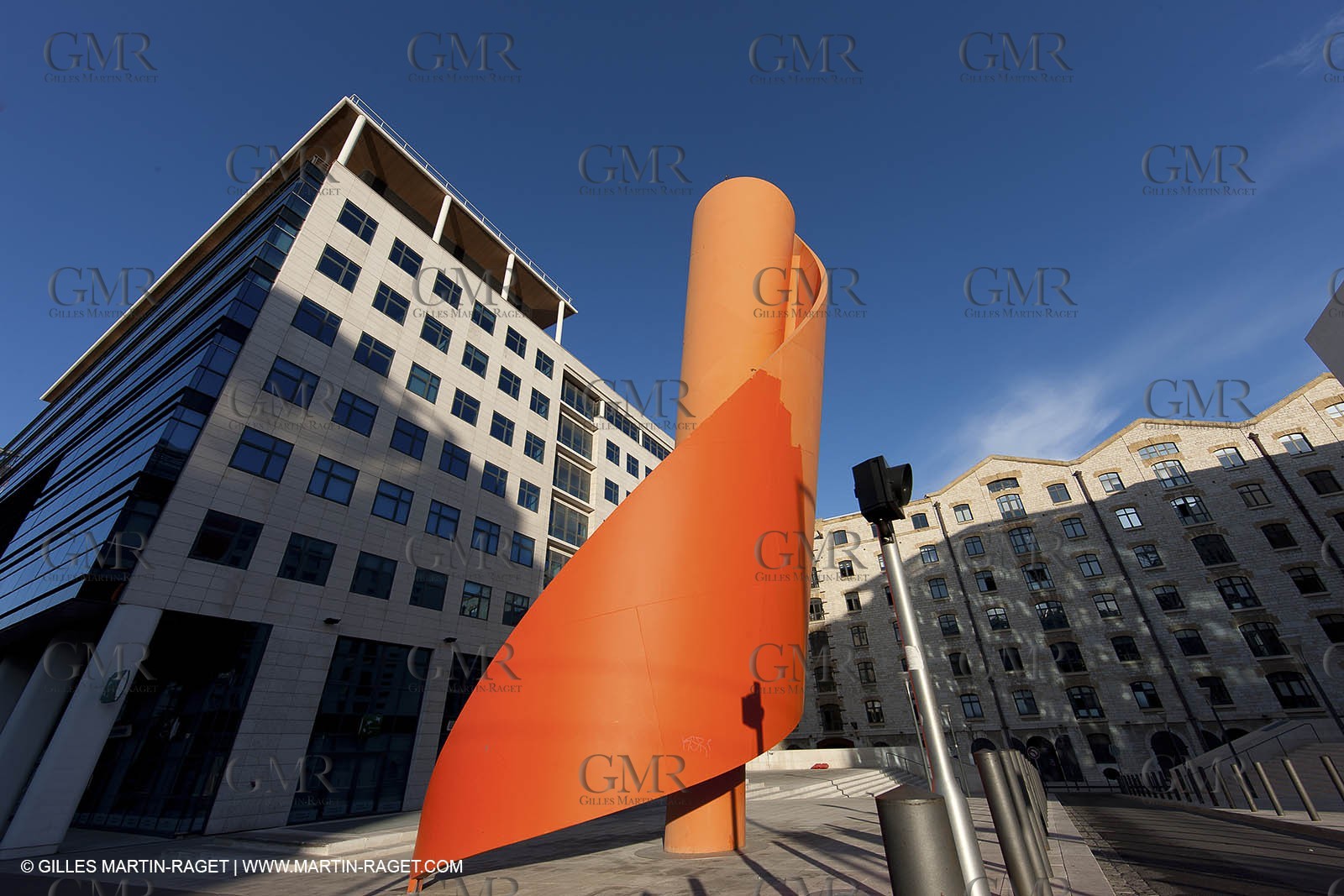 09 06 2012 - Marseille (FRA,13) - Euromeditérranée neighborood