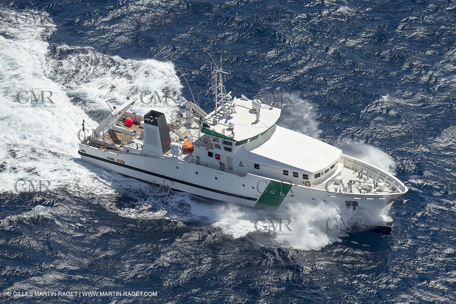 Al Azizi -  H2X boatyard - Oceanographjic research ship - Sea trials off La Ciotat (FRA,13) - 29 07 2014