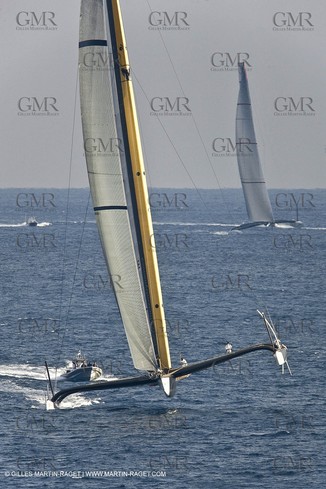 11 02 2010 - Valencia (ESP) - 33rd America's Cup - BMW ORACLE Racing - Day off 2