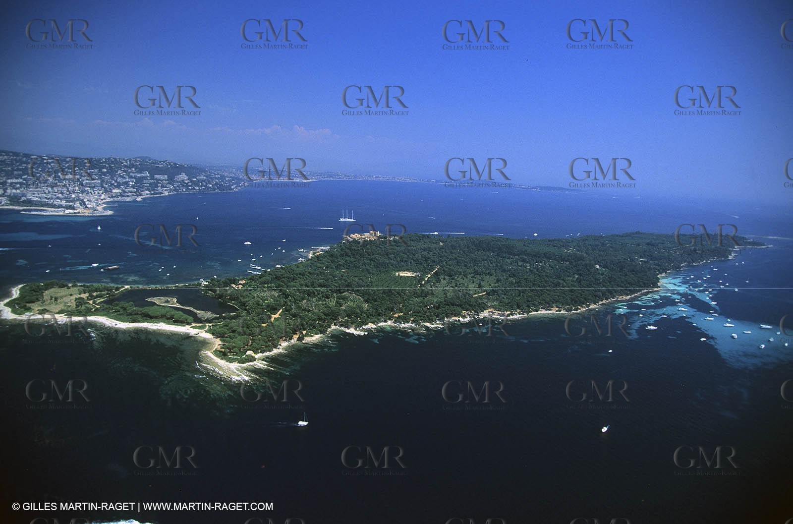 Cannes Lérins Islands - Sainte Marguerite Island.