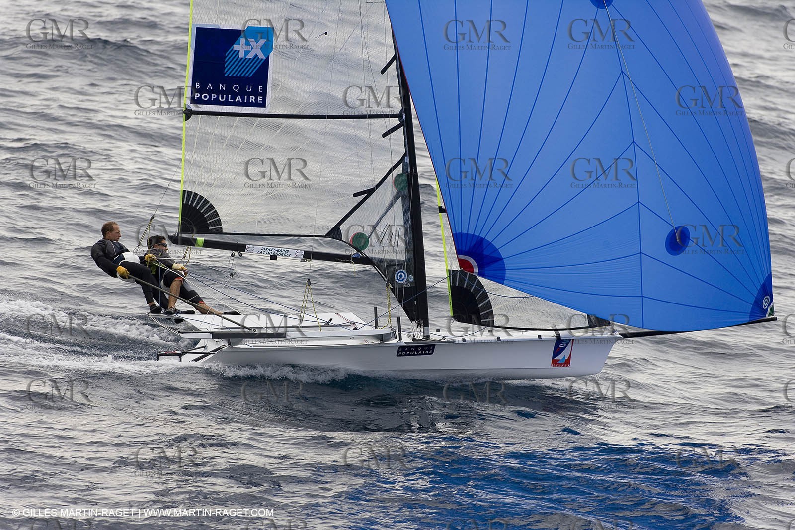 26 04 2007 - 2007 Semaine Olympique Française - Hyères (South of France) - Day 5 - Team France - 49er - Dyen-Rocherieux