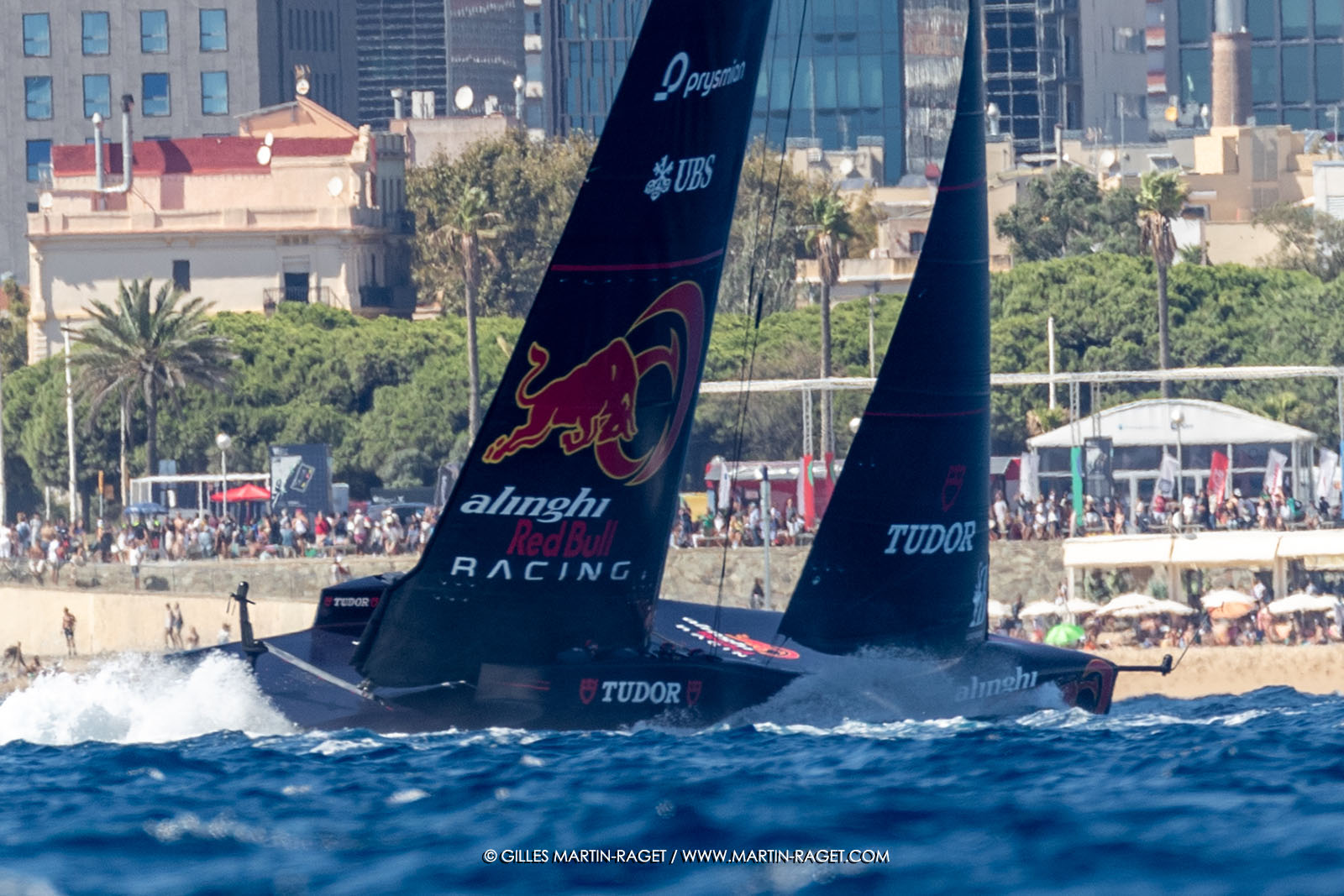 16 09 2024, Barcelona (ESP), 37th America's Cup, Louis Vuitton Cup Semi-final, Race Day 2