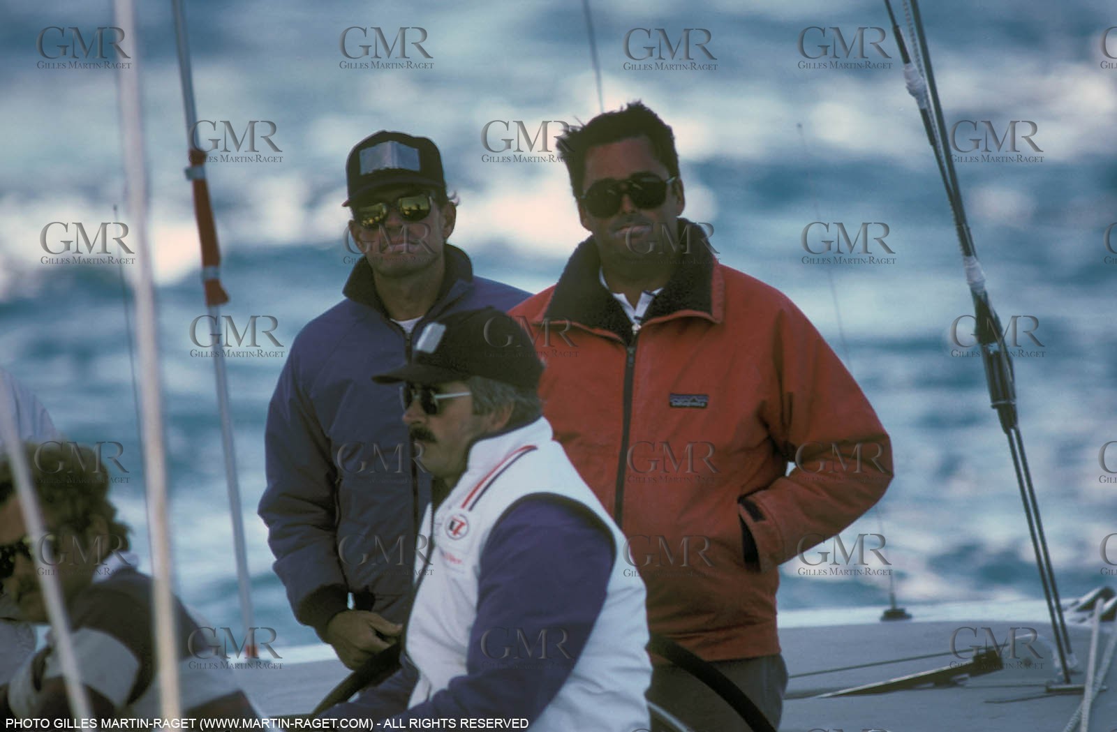 Tom Whidden, Dennis Conner, John Marshall